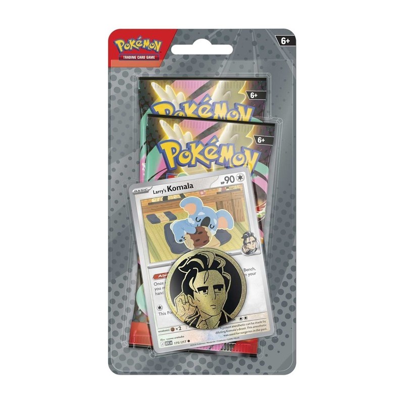Ascended Heroes Coin Booster — Larry's Komala — front