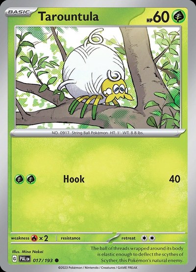 Tarountula 17/193 — Paldea Evolved — Illustration Rare