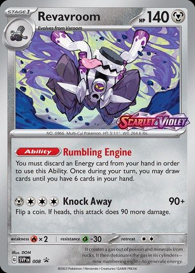 Revavroom 008 — Scarlet & Violet Promo — Promo