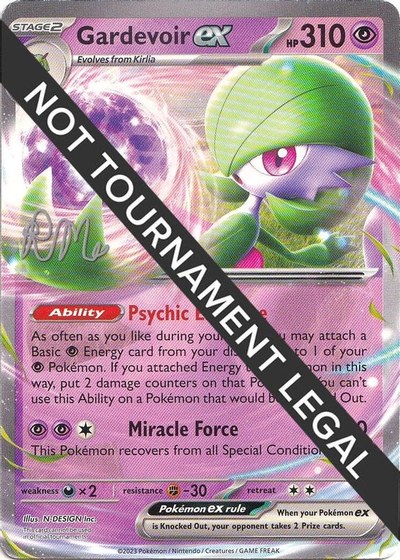 Gardevoir ex 086/198 — World Championship Decks 2025 — Gold Stamped Riley Mckay — Pokémon Card