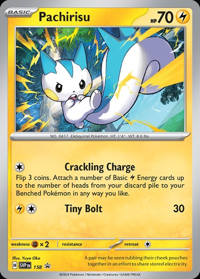 Pachirisu 158 — Scarlet & Violet Promo — Promo