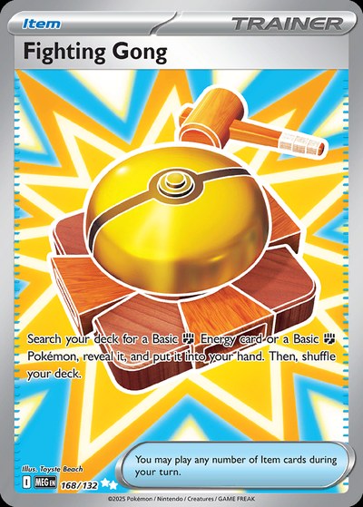 Fighting Gong 168 — Mega Evolution — Holo