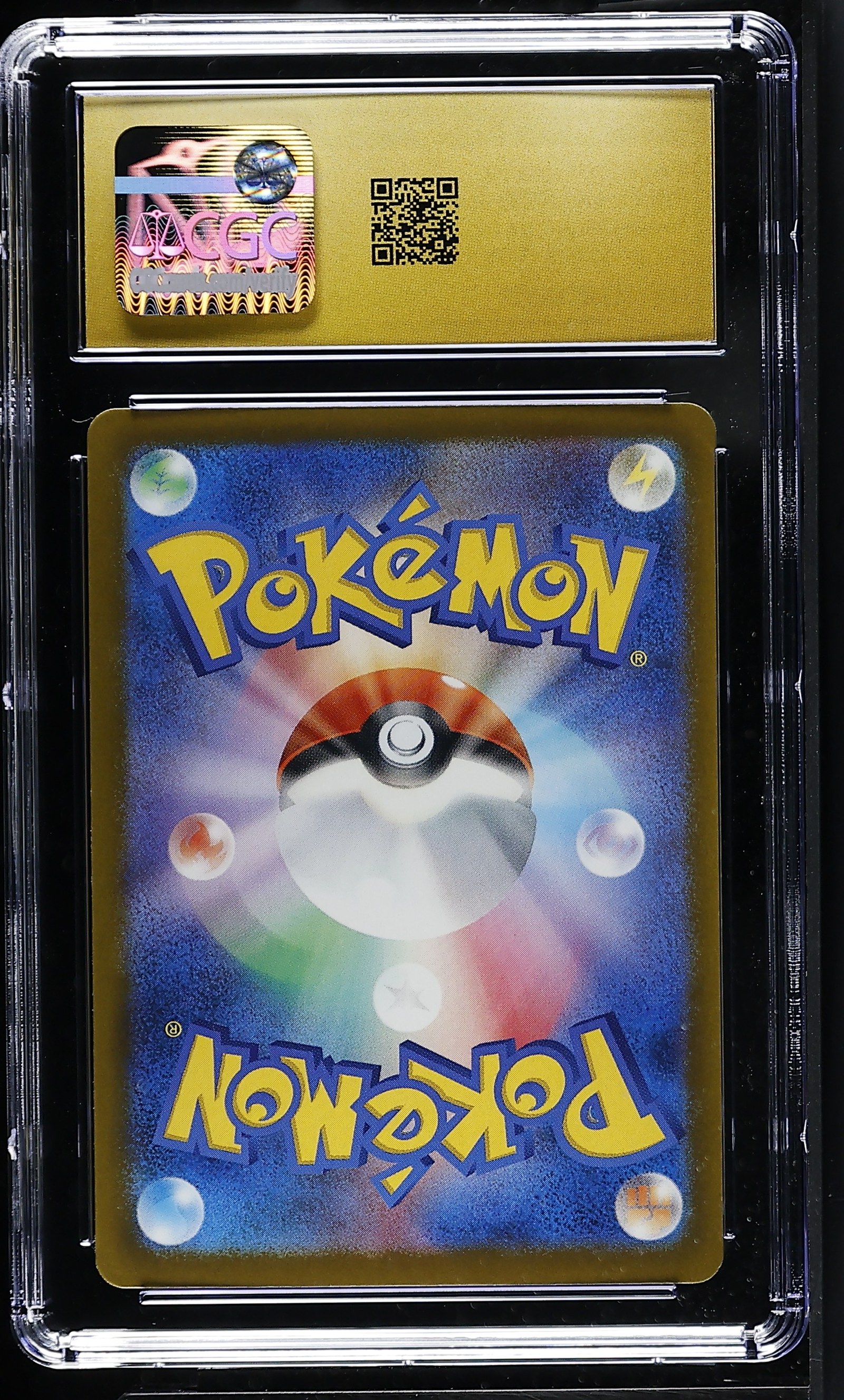 Mega Froslass ex #224 Japanese Mega Dream Ex CGC Pristine 10 Pokemon Graded Slab — back