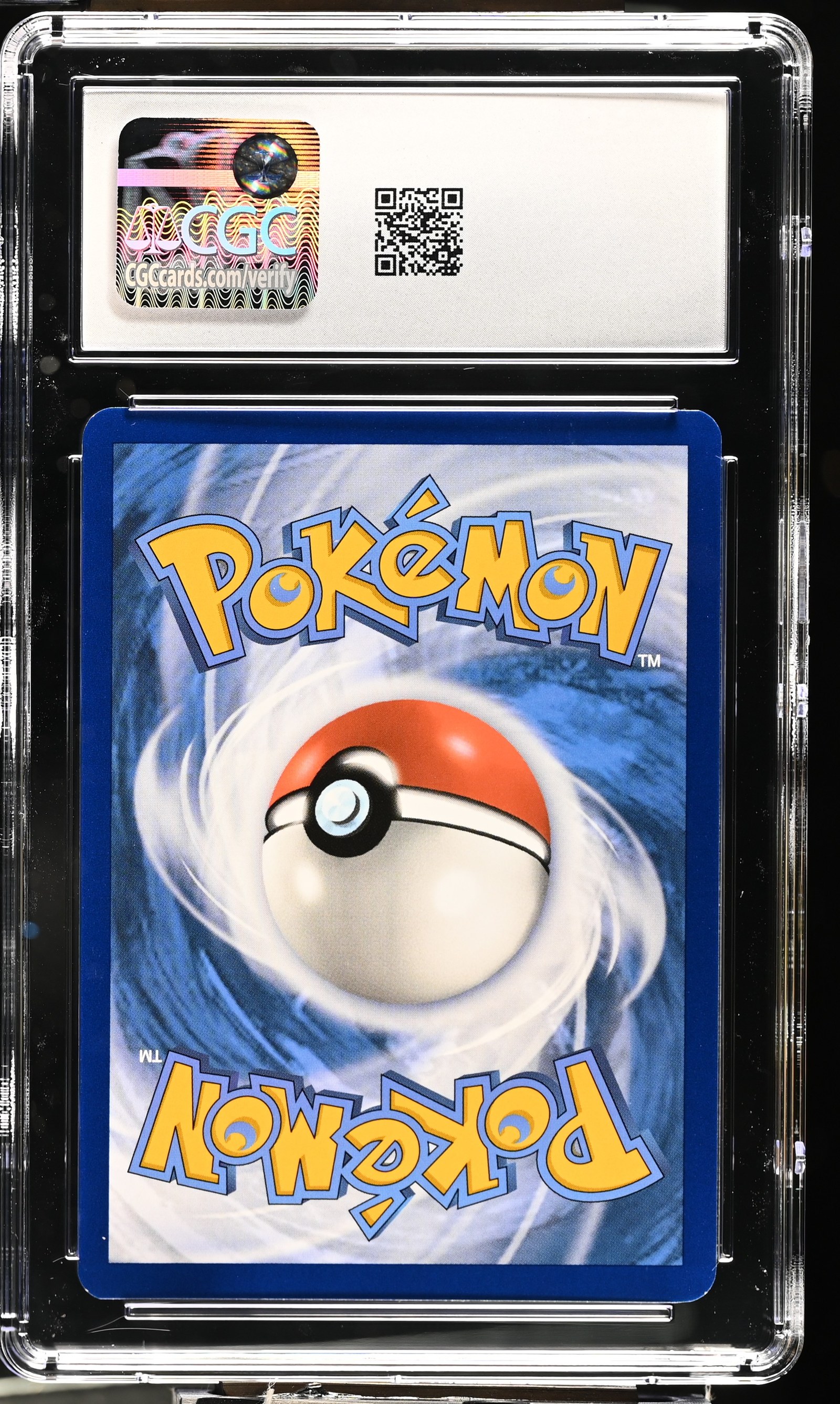 Pikachu #25 Cosmos Holo Scarlet Violet 151 CGC Gem Mint 10 Pokemon Graded Slab — back
