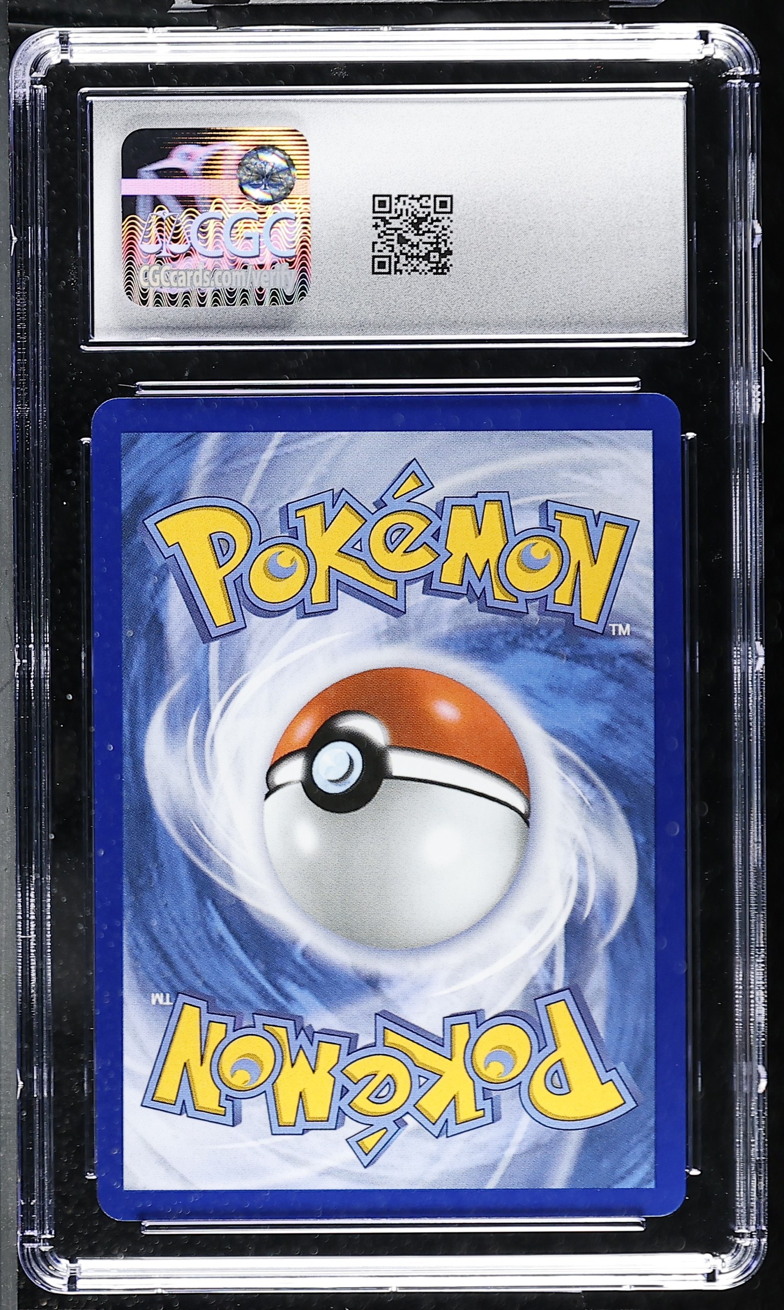 Popplio #045 Mega Evolution Promo CGC Gem Mint 10 Pokemon Graded Slab — back