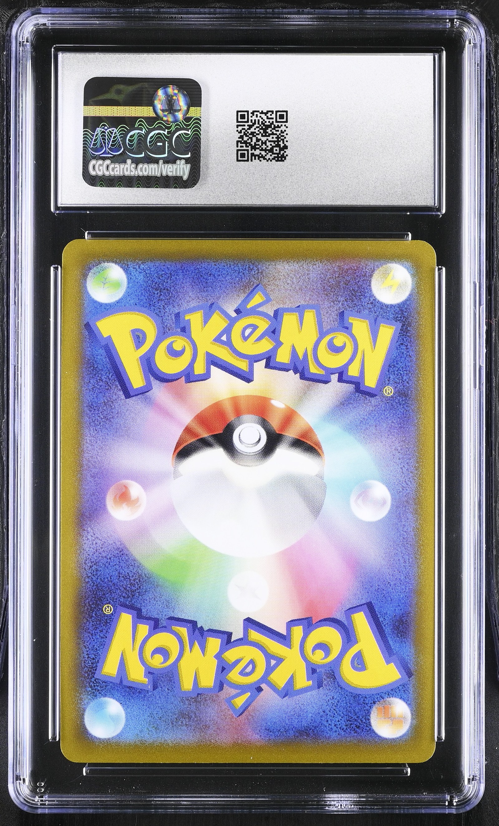 Snorlax #126 Japanese Vmax Climax CGC Gem Mint 10 Pokemon Graded Slab — back