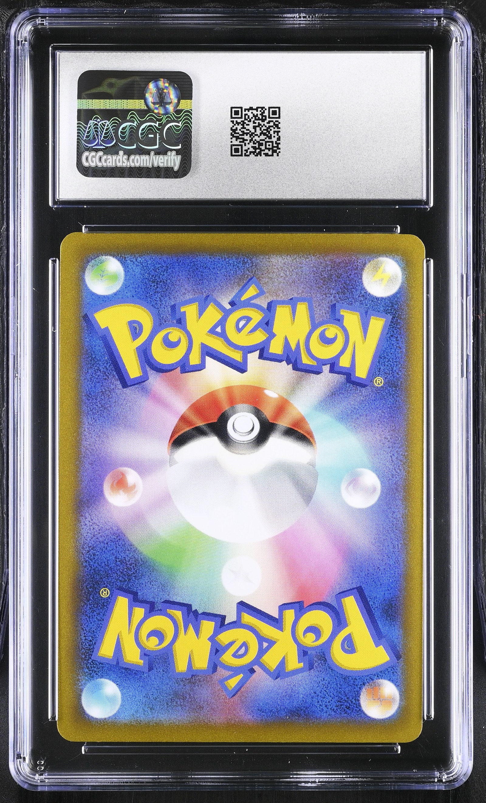 Snorlax #126 Japanese Vmax Climax CGC Gem Mint 10 Pokemon Graded Slab — back