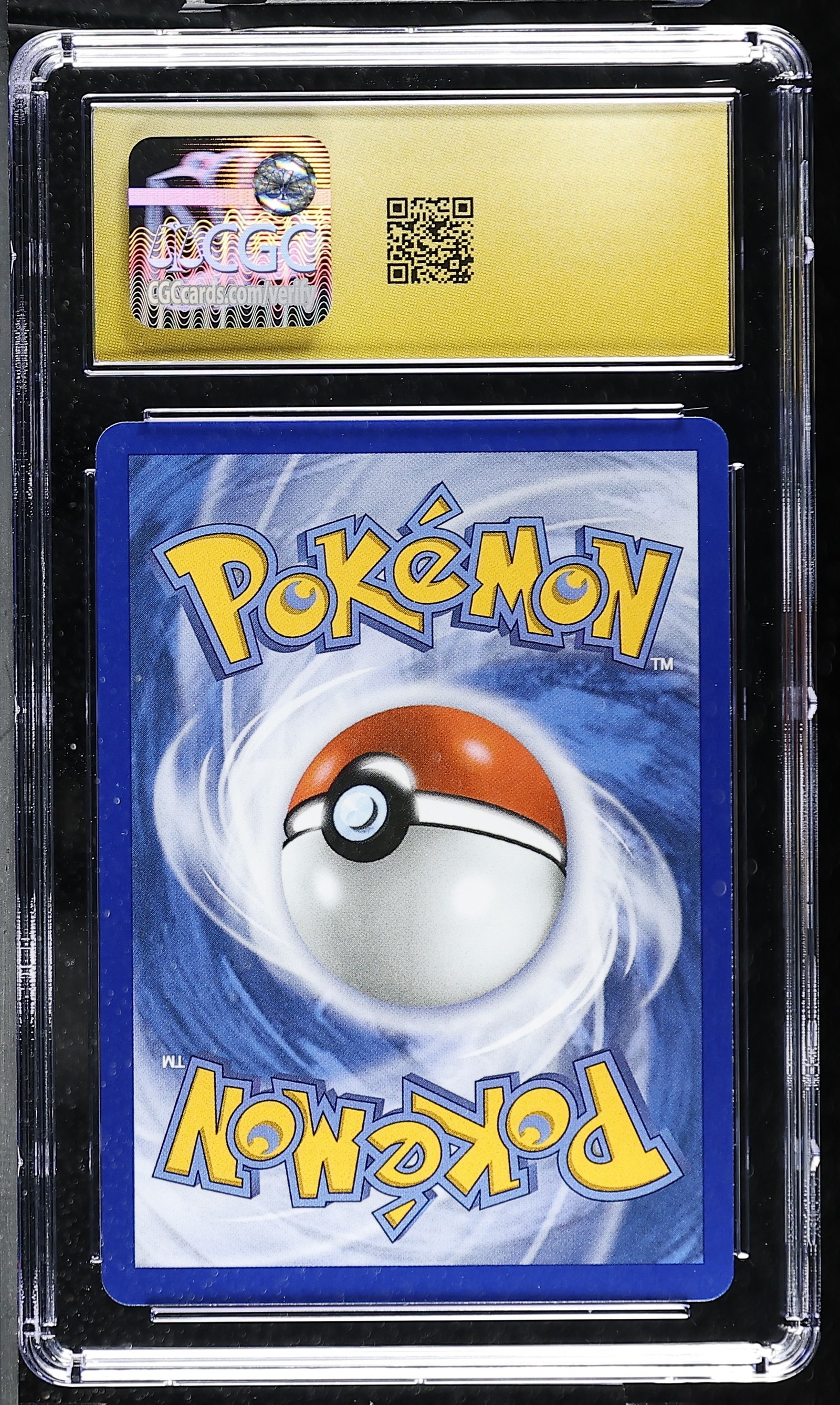 Charmander #038 Black Star Promo First Partner Collection CGC Pristine 10 Pokemon Graded Slab — back