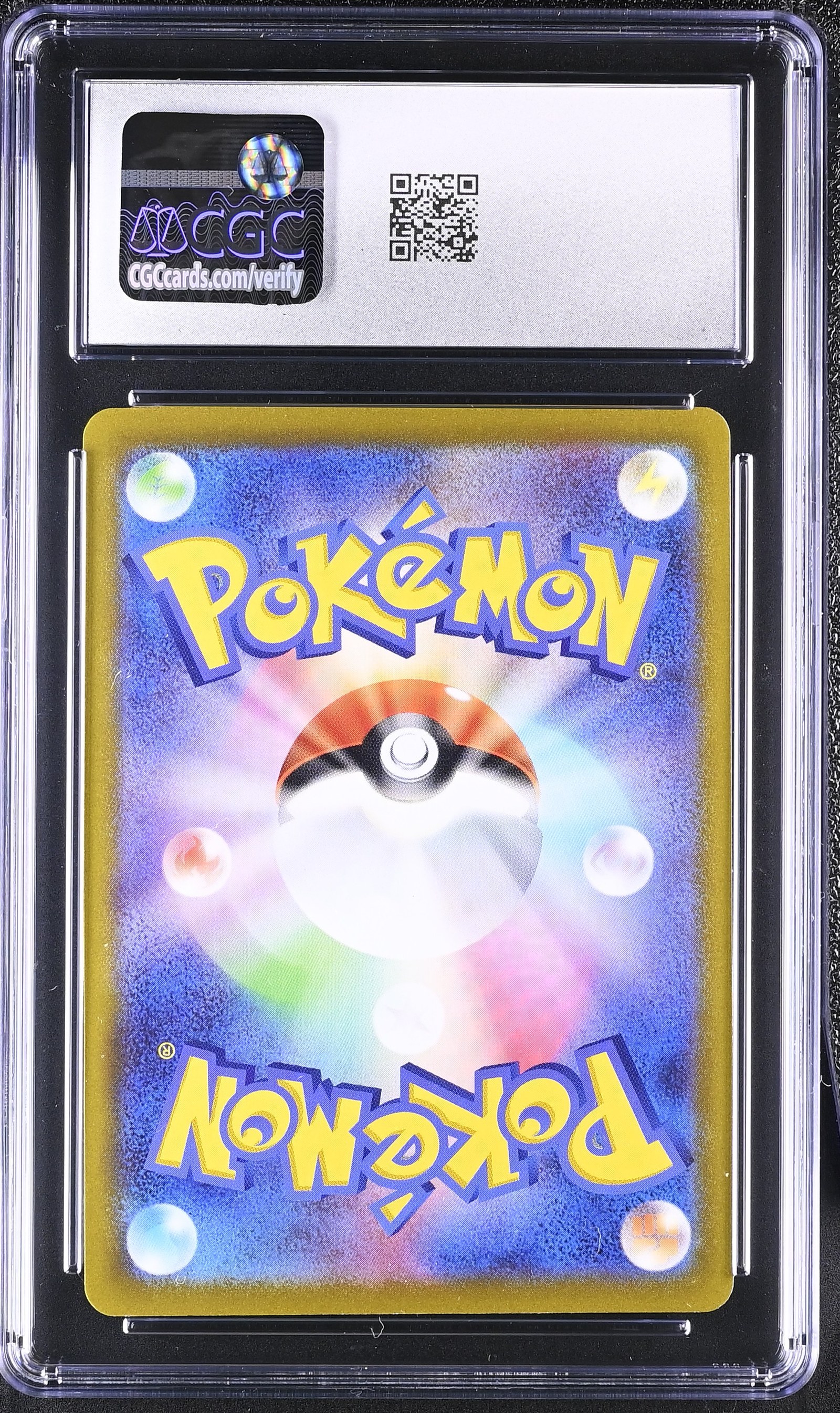 Bulbasaur #287/S-P Japanese Promo CGC Gem Mint 10 Pokemon Graded Slab — back