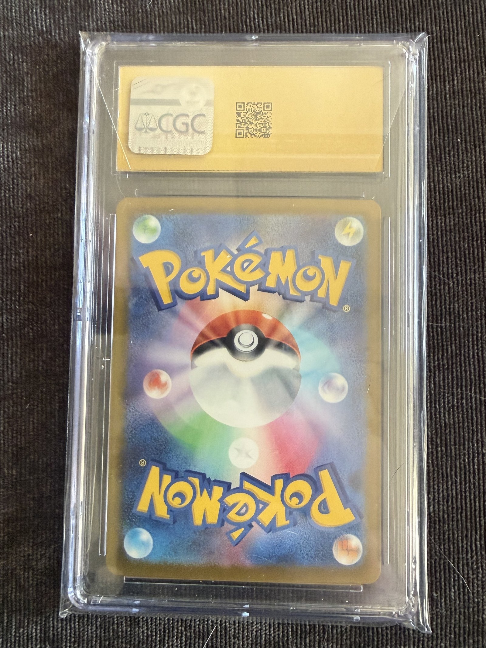 Mega Lucario ex #228/193 Japanese Mega Dream Ex CGC Pristine 10 Pokemon Graded Slab — back