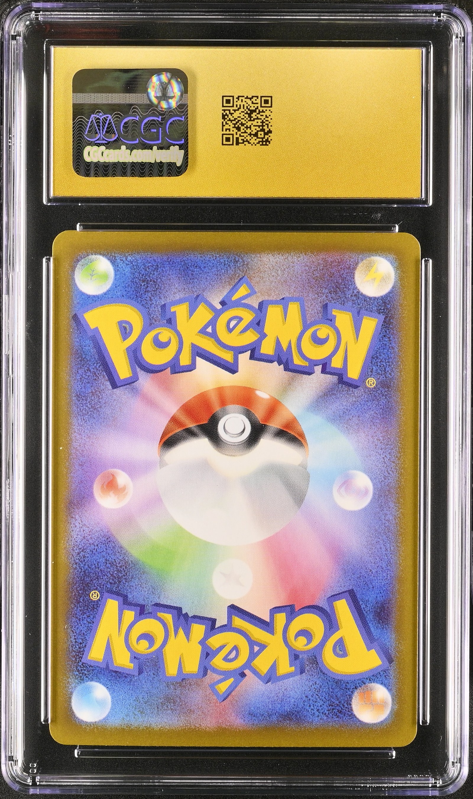 Mega Skarmory ex #099/080 Japanese Nihil Zero CGC Pristine 10 Pokemon Graded Slab — back