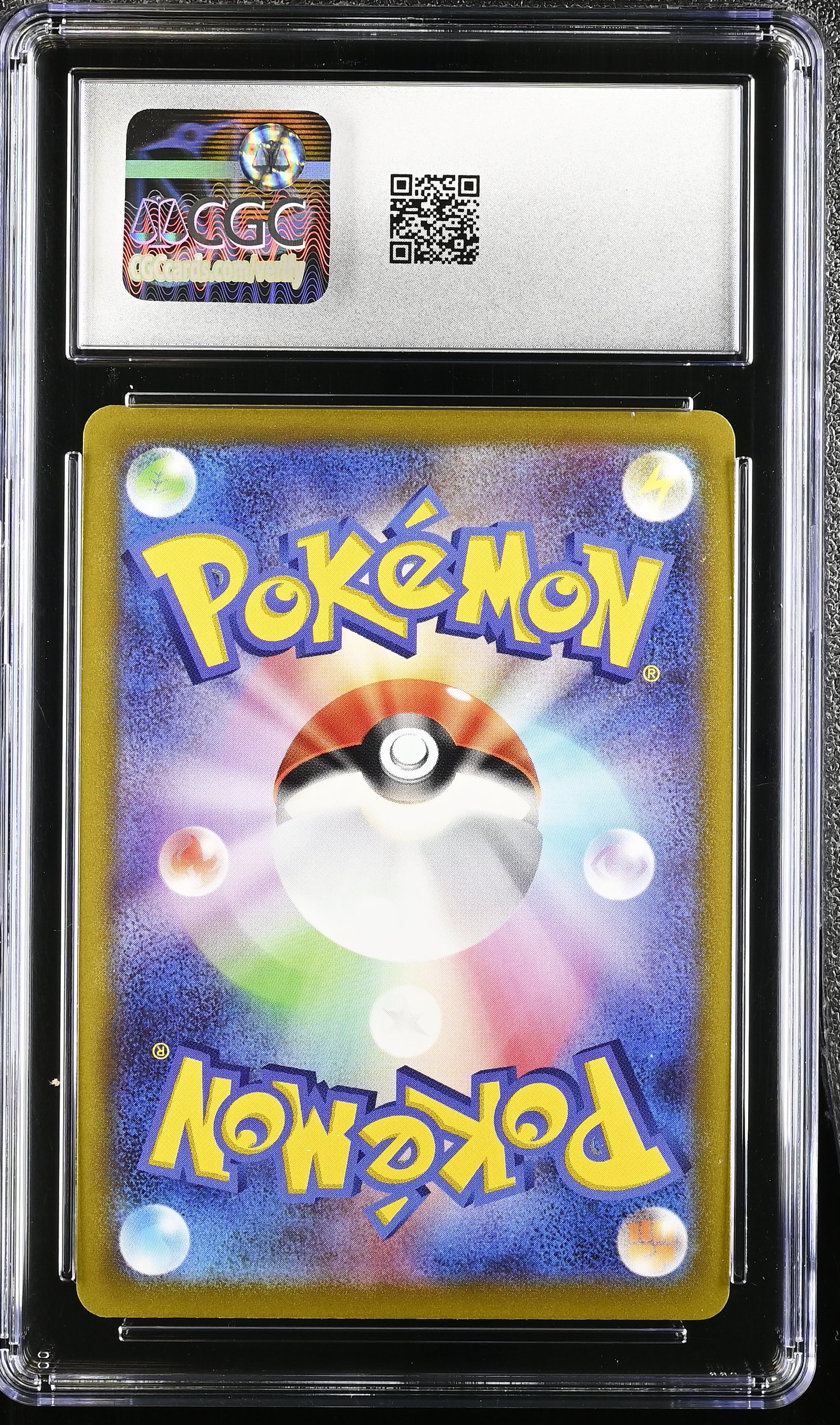 Pikachu #272/S-P Japanese Sword Shield Promos CGC Mint 9 Pokemon Graded Slab — back