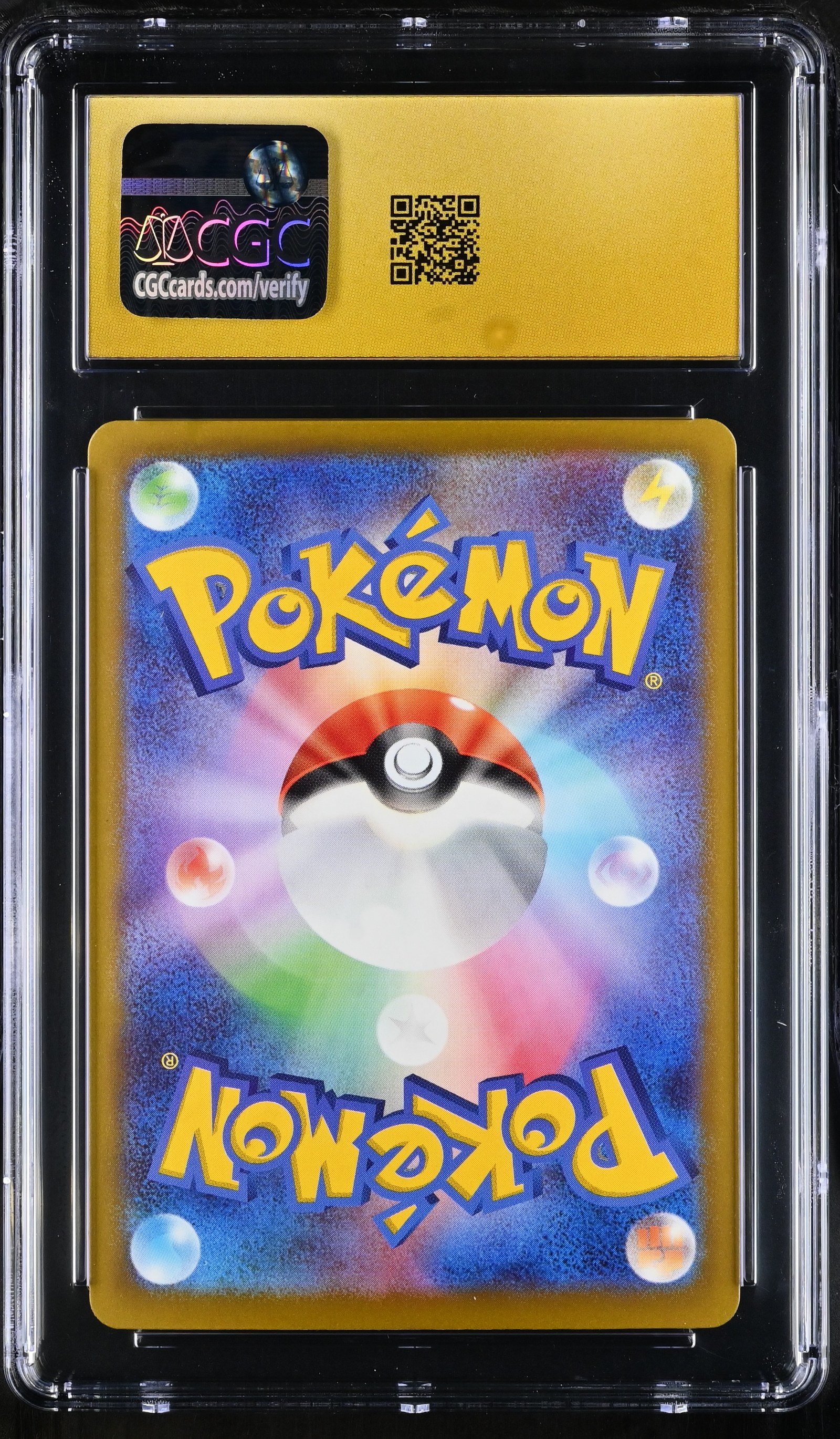 Tauros #094/083 Japanese Ninja Spinner CGC Pristine 10 Pokemon Graded Slab — back