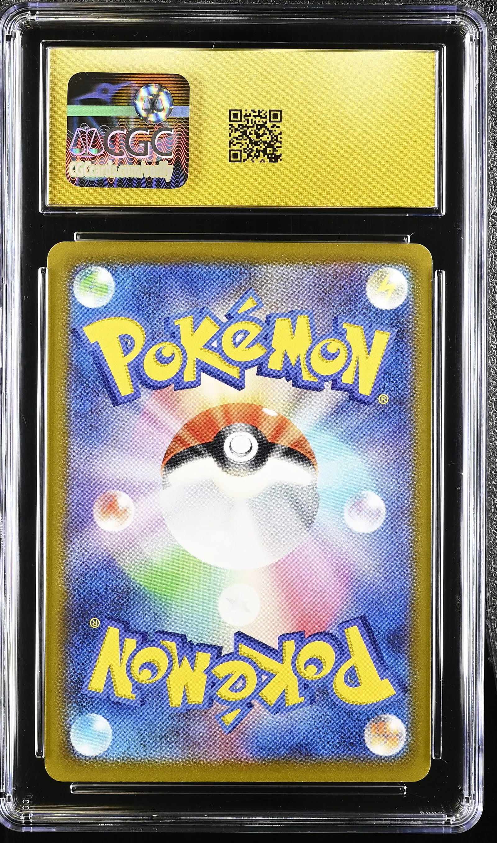 Bulbasaur #287/S-P Japanese Sword Shield Promos CGC Pristine 10 Pokemon Graded Slab — back