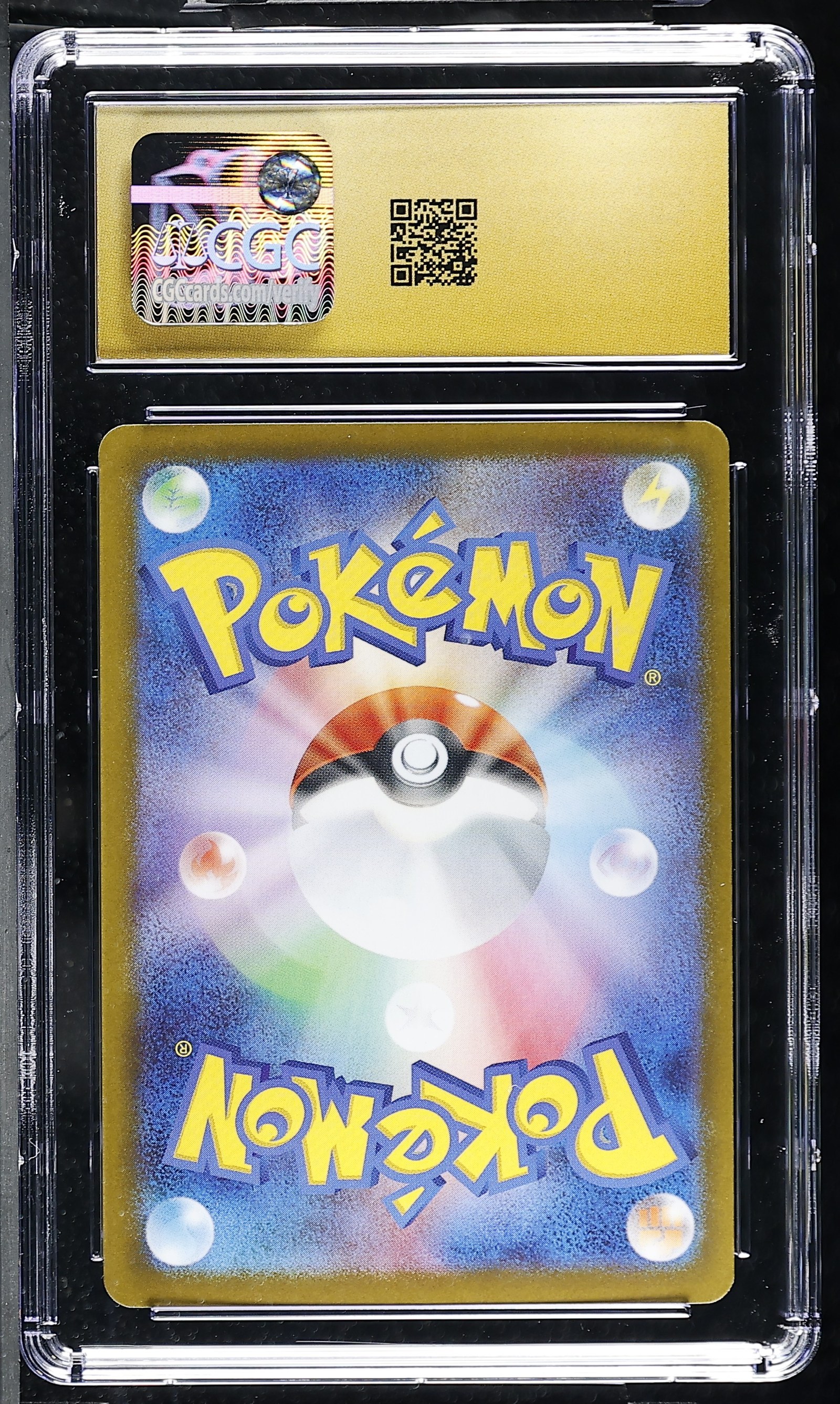Mega Clefable ex #096/080 Japanese Nihil Zero CGC Pristine 10 Pokemon Graded Slab — back