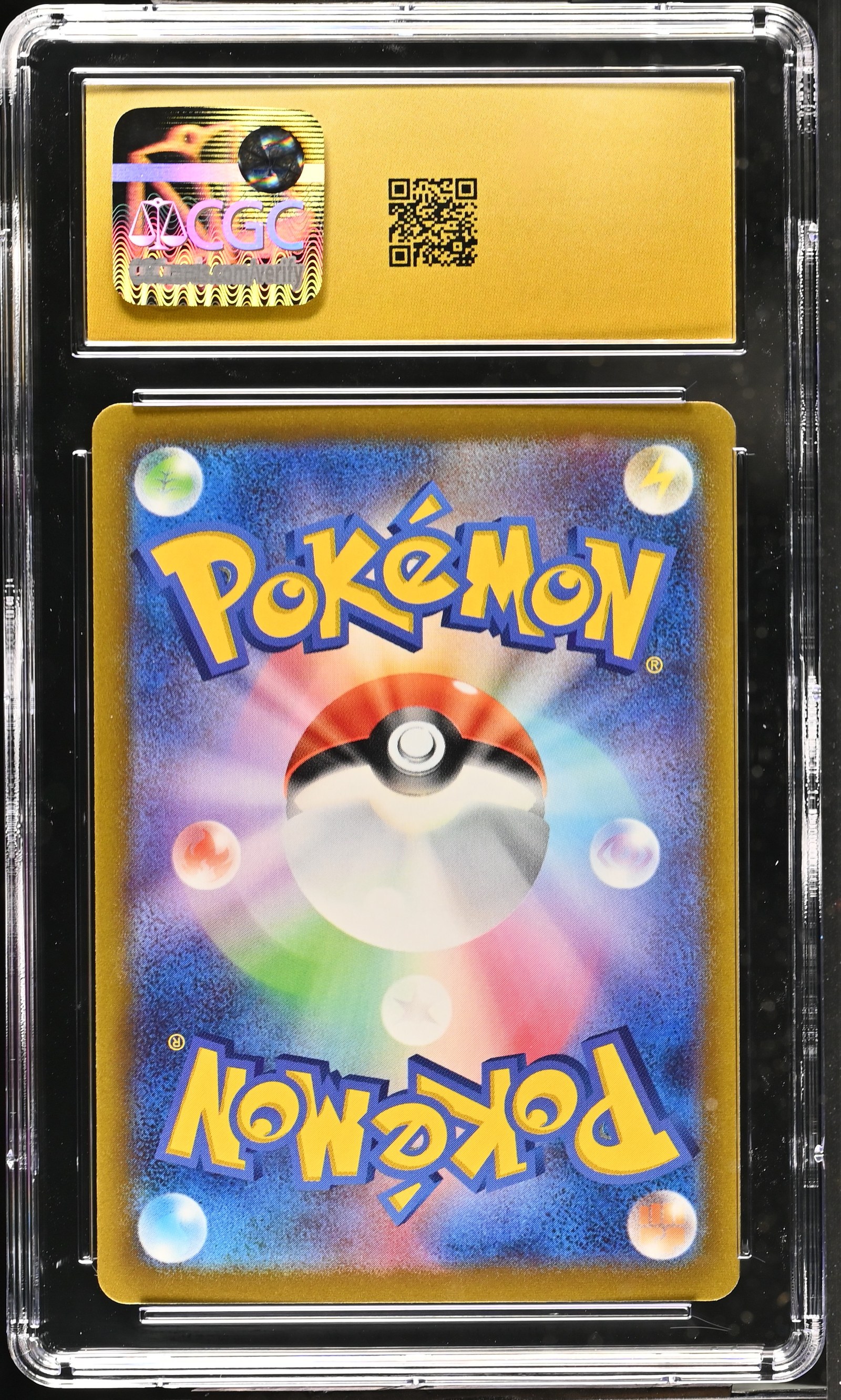 Mewtwo #035/068 Japanese Incandescent Arcana CGC Pristine 10 Pokemon Graded Slab — back