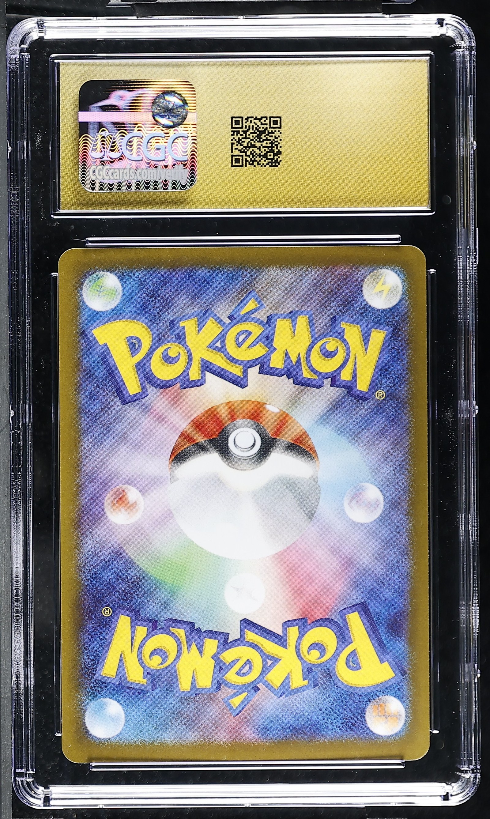 Mega Skarmory ex #099/080 Japanese Nihil Zero CGC Pristine 10 Pokemon Graded Slab — back