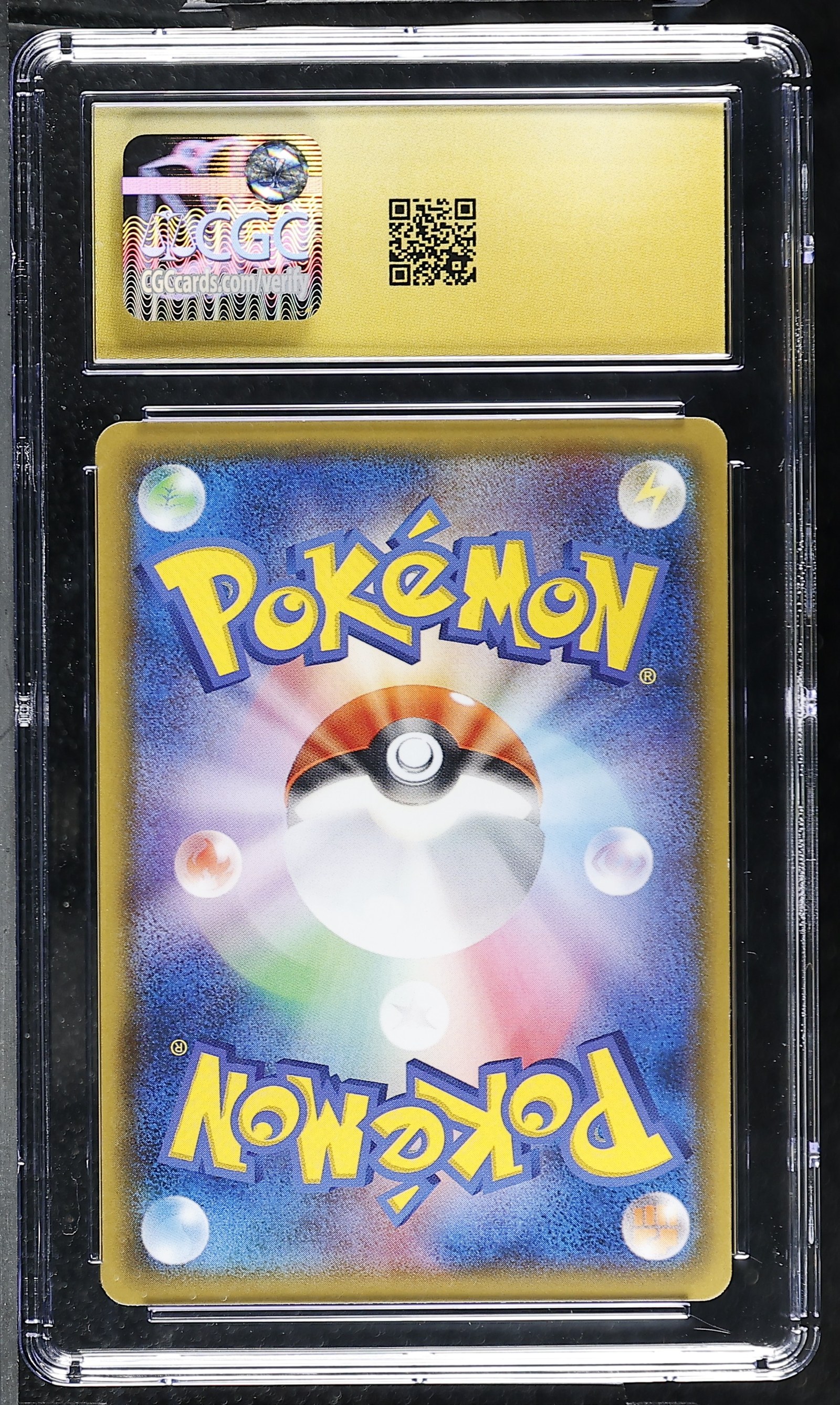 Snorlax #038/053 Japanese Swsh Family Game CGC Pristine 10 Pokemon Graded Slab — back