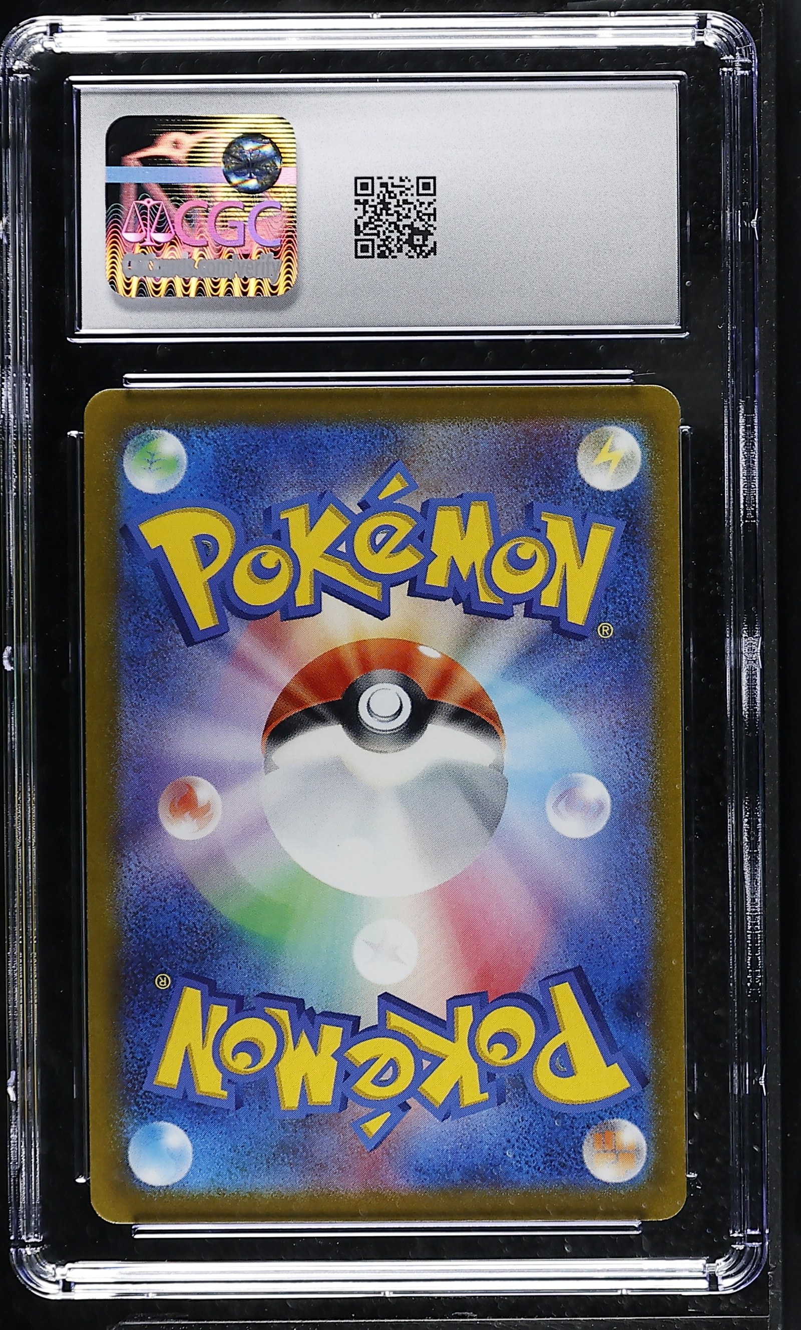 Pikachu #028/071 Japanese Go CGC Gem Mint 10 Pokemon Graded Slab — back