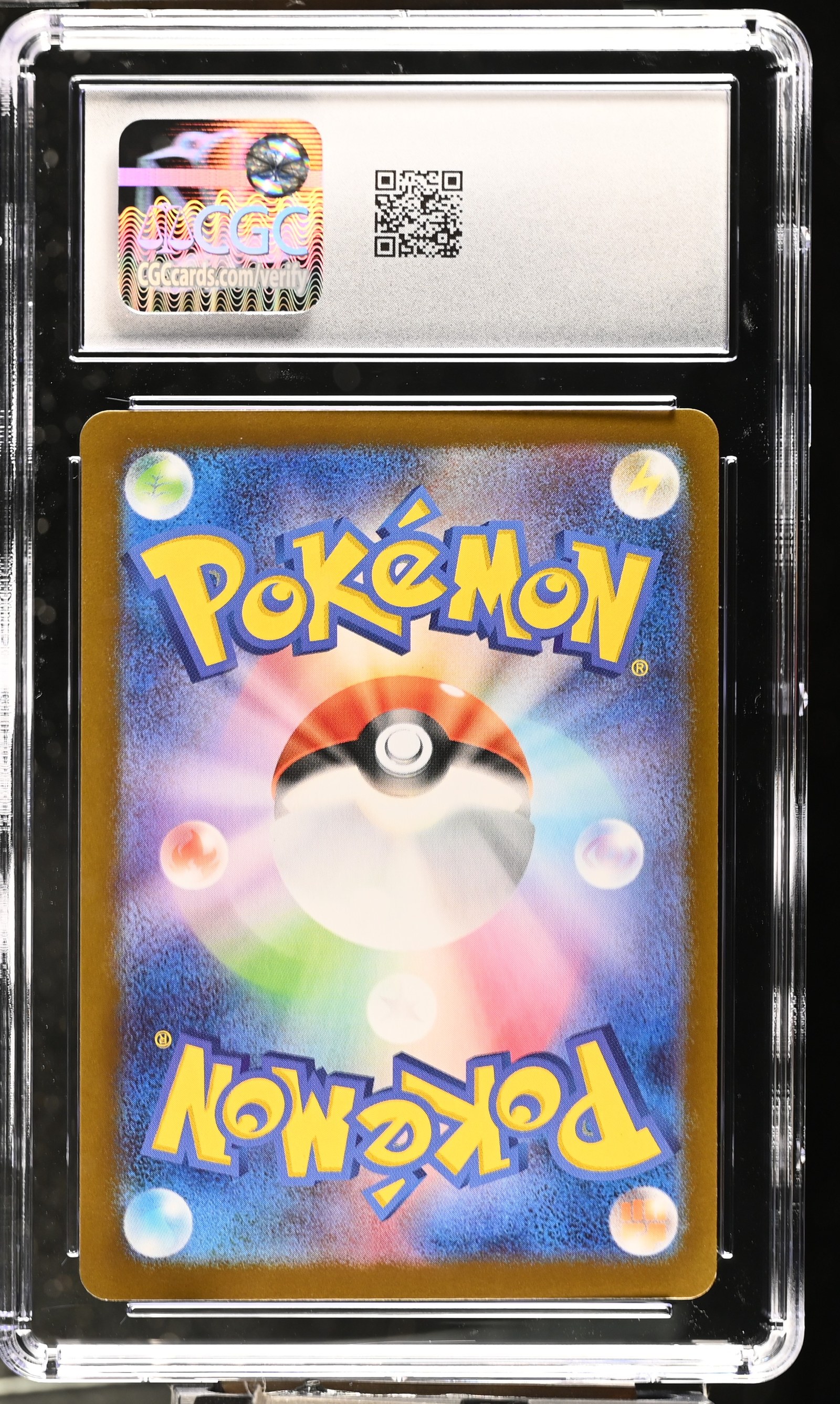 Team Rocket's Kangaskhan ex #265/SV-P Japanese Promo CGC Gem Mint 10 Pokemon Graded Slab — back