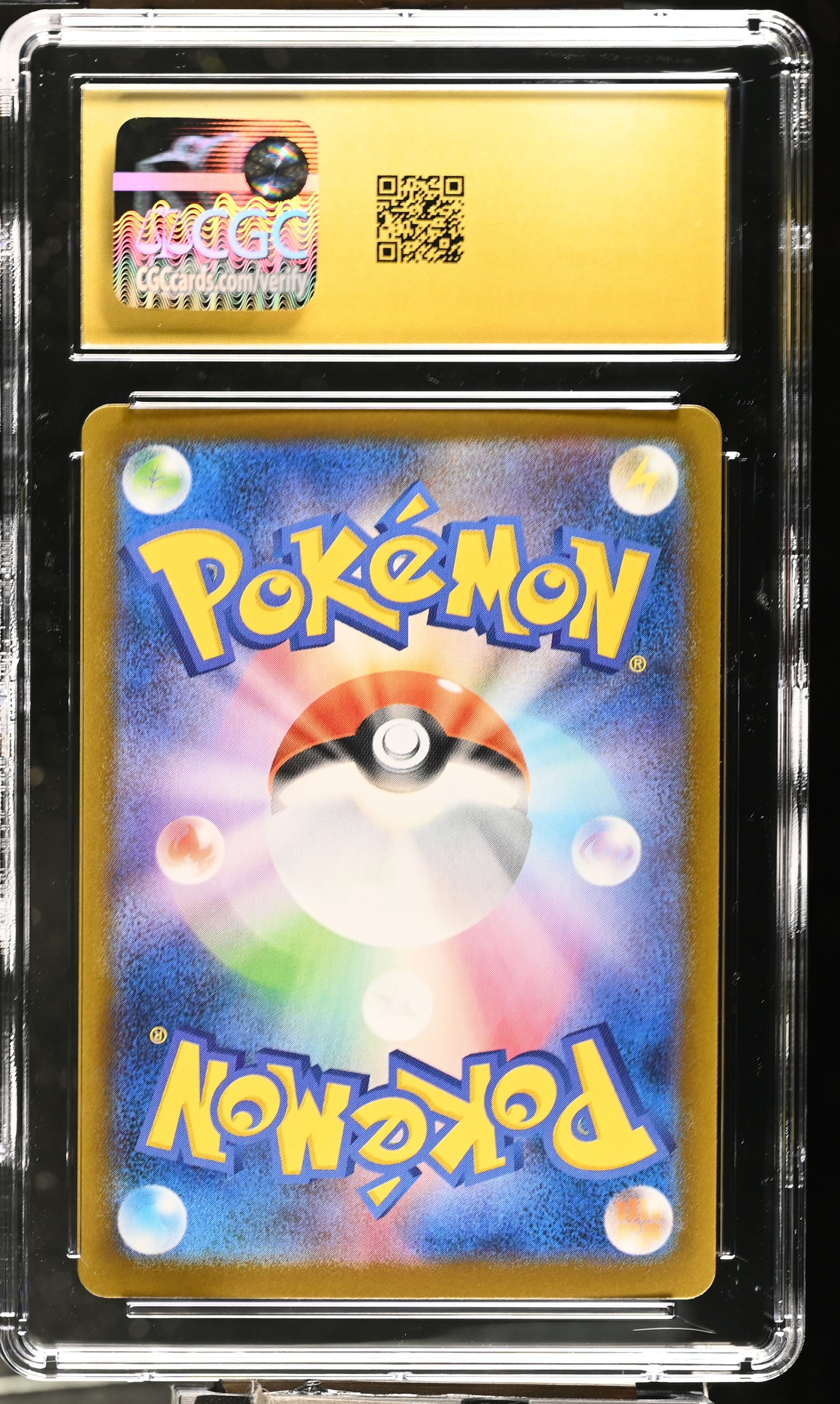Mega Skarmory ex #099/080 Japanese Nihil Zero CGC Pristine 10 Pokemon Graded Slab — back