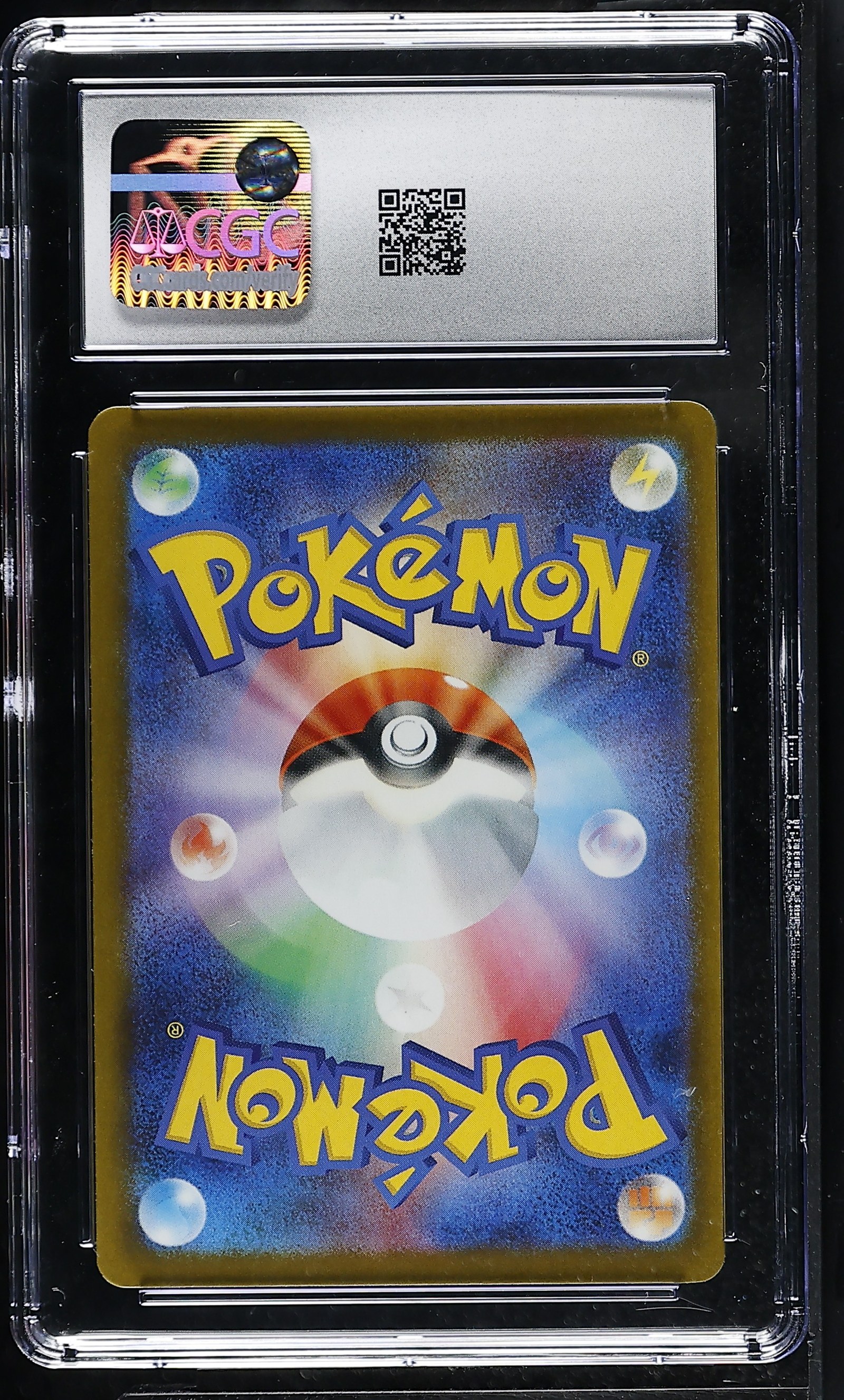 Slowpoke #070/M-P Japanese Mega Evolution Promo CGC Gem Mint 10 Pokemon Graded Slab — back
