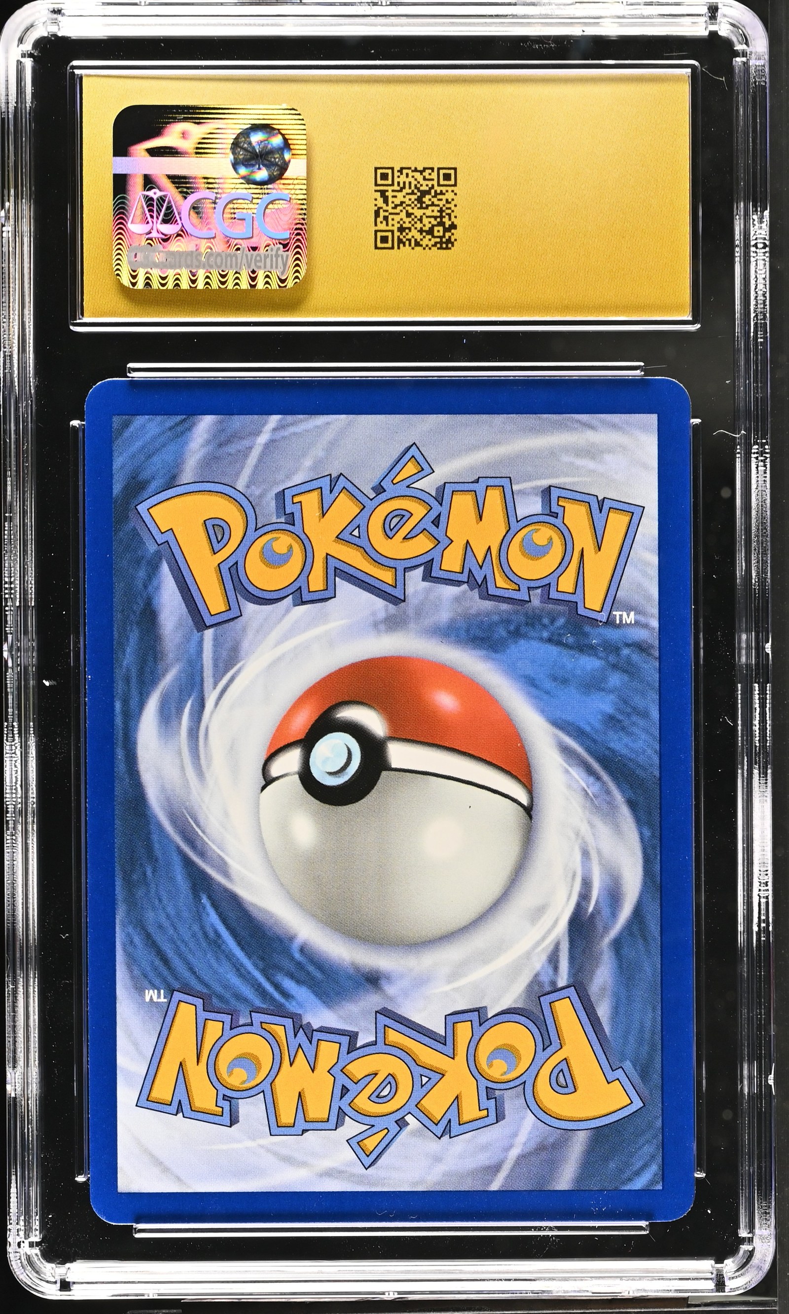 Totodile #048 Black Star Promo First Partner Collection CGC Pristine 10 Pokemon Graded Slab — back
