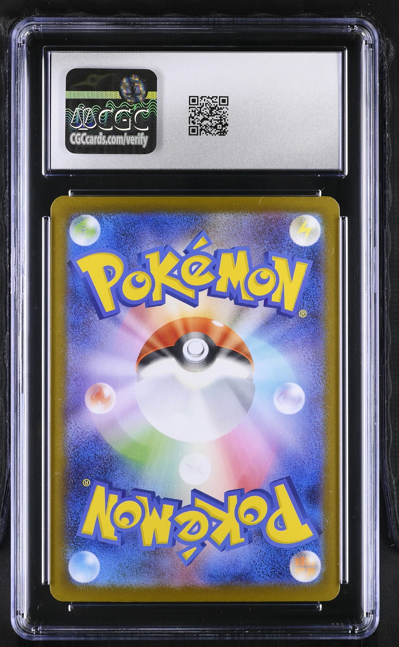 Team Rocket's Crobat ex #131/098 Japanese Glory Of Team Rocket CGC Gem Mint 10 Pokemon Graded Slab — back