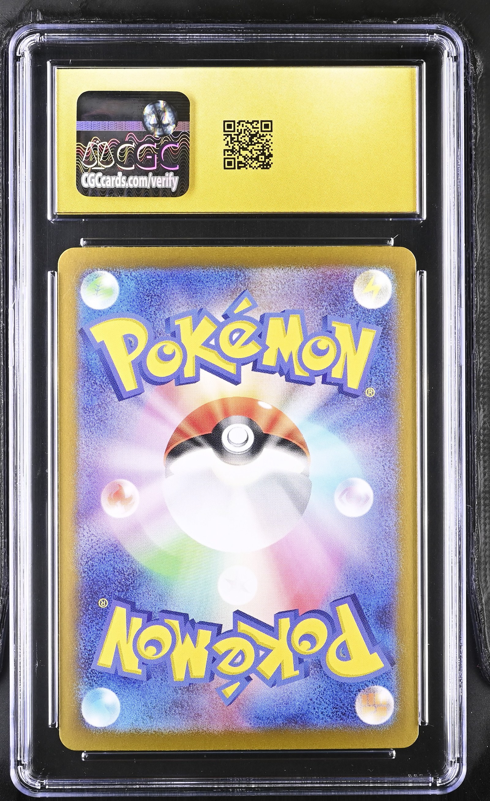 Radiant Alakazam #005/044 Japanese Stellar Miracle Deck Build Box CGC Pristine 10 Pokemon Graded Slab — back
