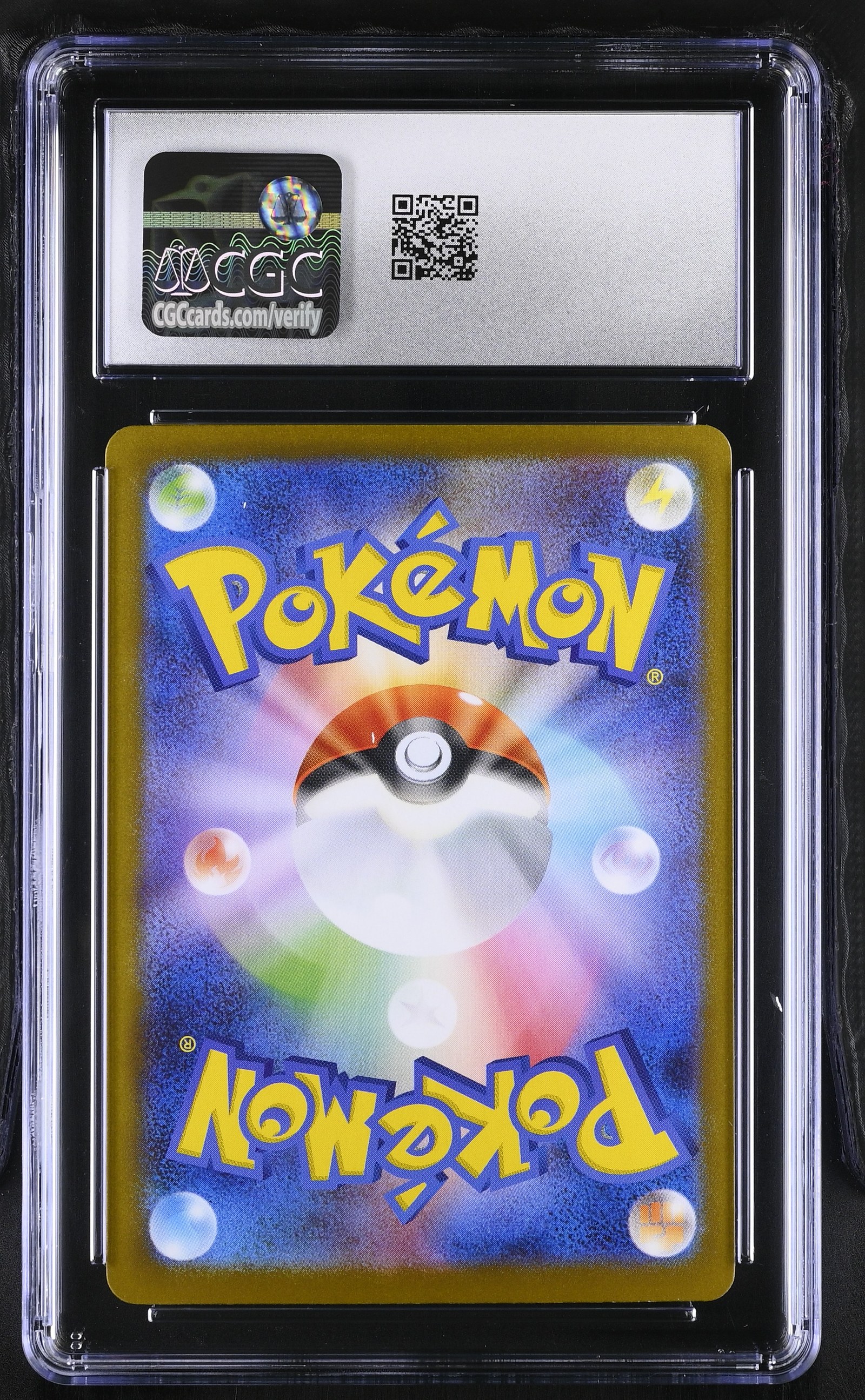 Totodile #032/187 Poké Ball Holo Japanese Terastal Festival CGC Gem Mint 10 Pokemon Graded Slab — back
