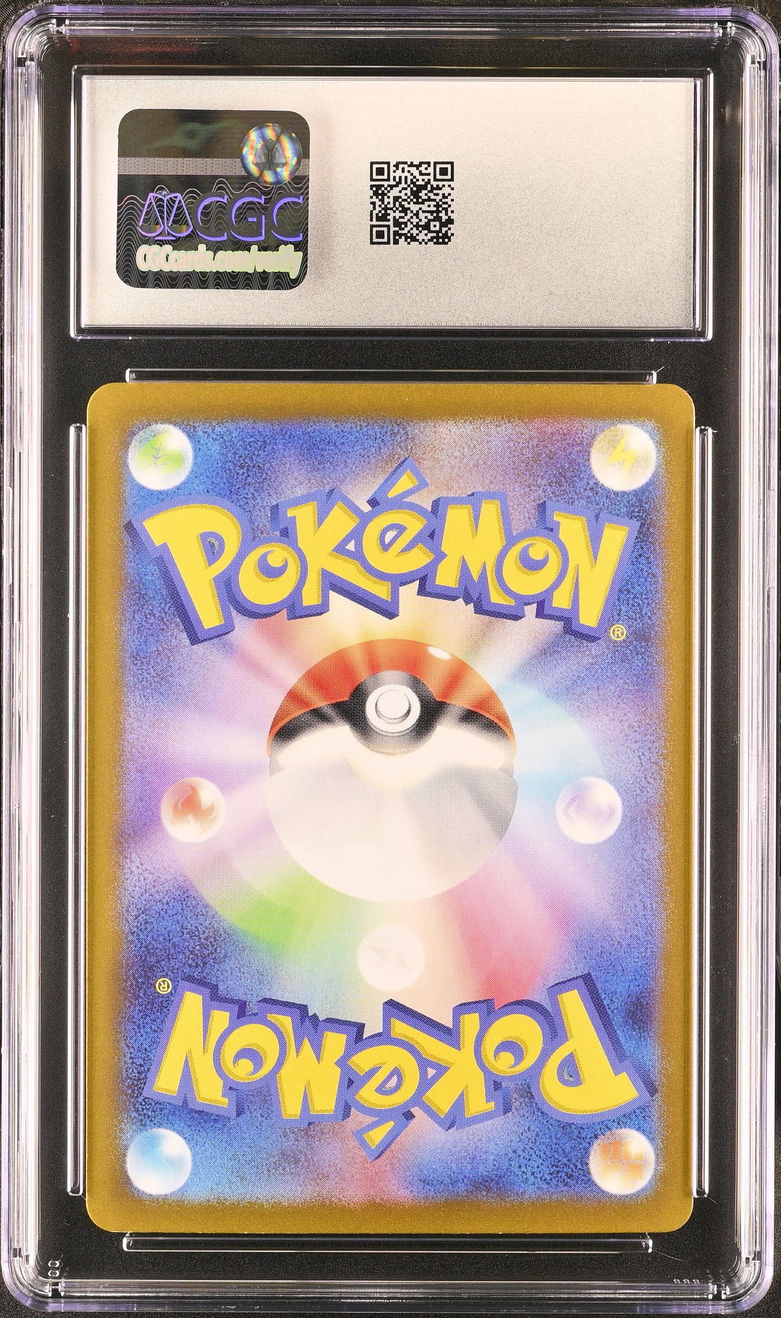 Tyranitar #058/100 Japanese Battle Partners CGC Gem Mint 10 Pokemon Graded Slab — back