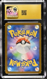 Team Rocket's Mewtwo ex #039/098 Japanese Glory Of Team Rocket CGC Pristine 10 Pokemon Graded Slab — back
