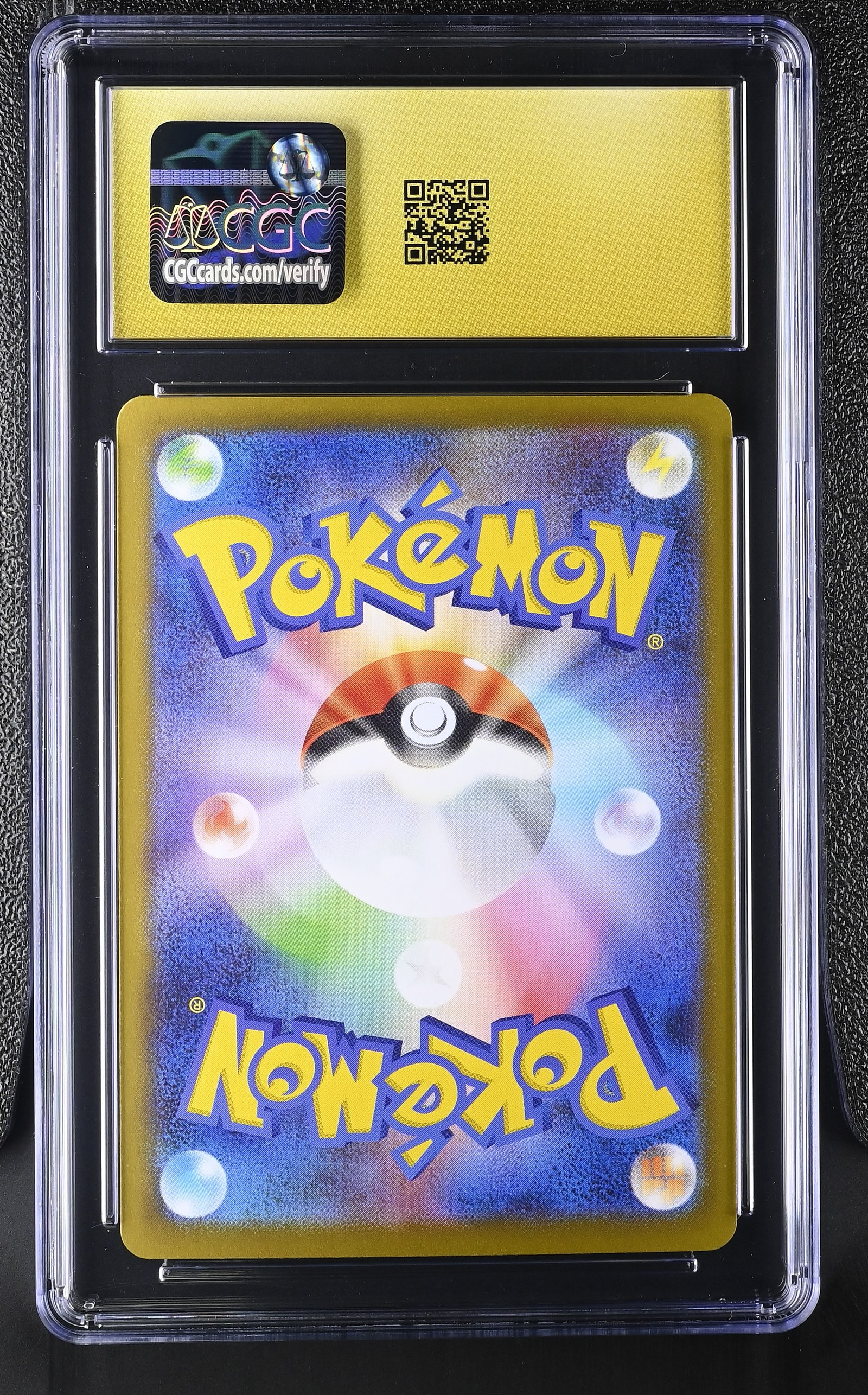Mega Venusaur ex #003/063 Japanese Mega Brave CGC Pristine 10 Pokemon Graded Slab — back