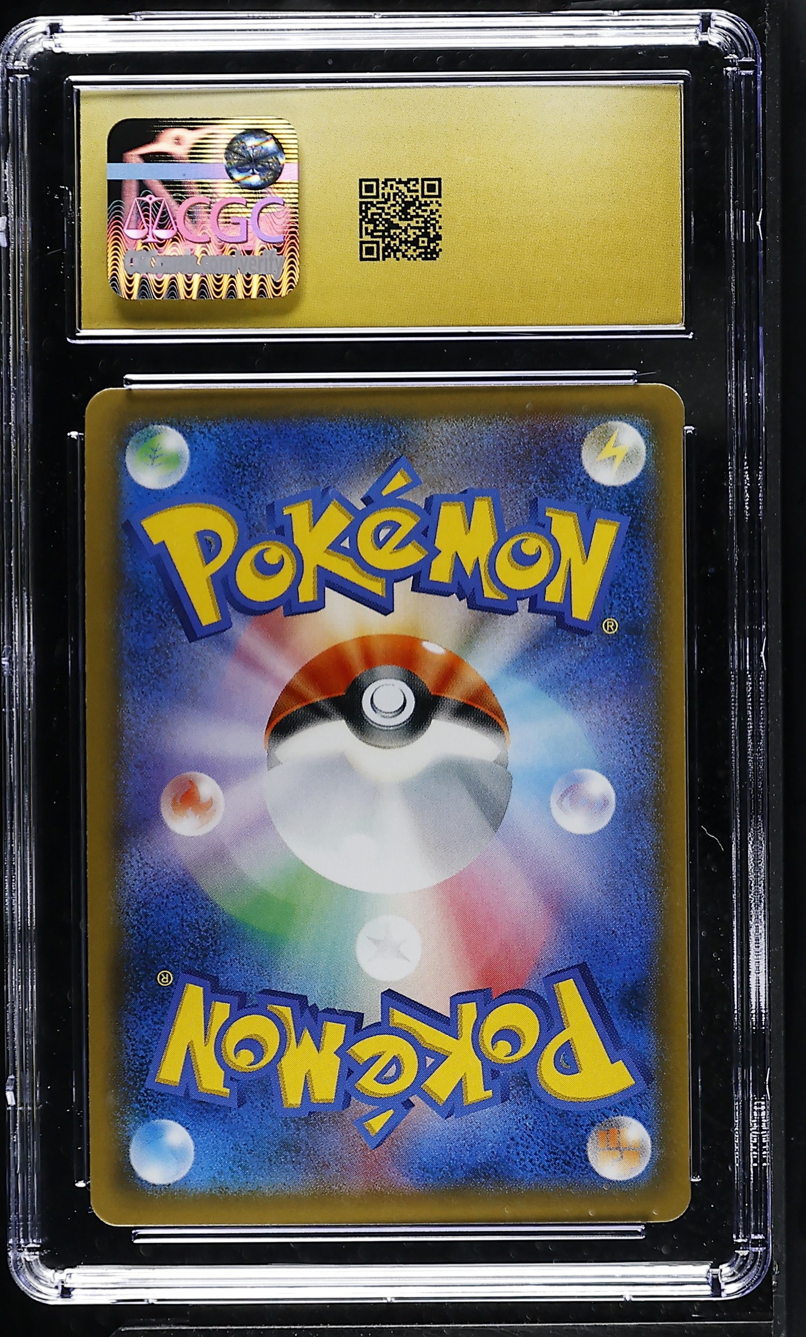 Jolteon GX #013/038 Japanese Sm1 Eevee Gx Starter CGC Pristine 10 Pokemon Graded Slab — back