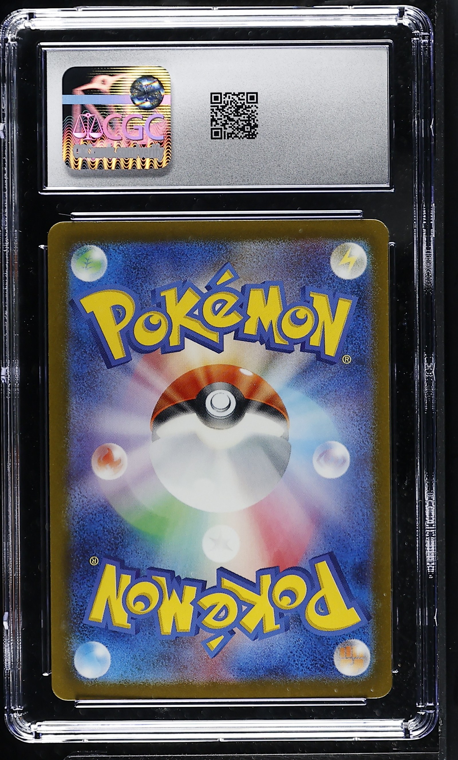 Entei #213/190 Japanese Shiny Treasure Ex CGC Gem Mint 10 Pokemon Graded Slab — back