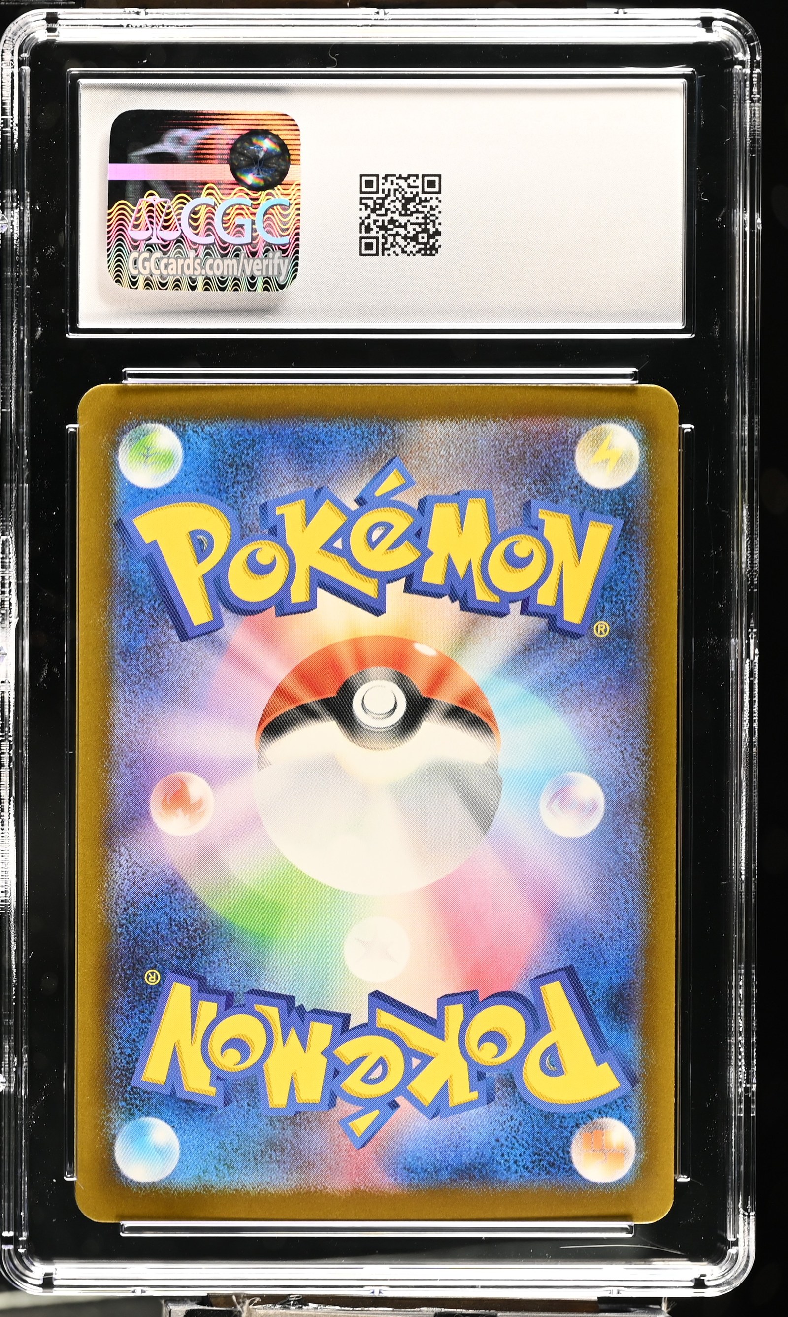 Slowbro #087/081 Japanese Abyss Eye CGC Gem Mint 10 Pokemon Graded Slab — back