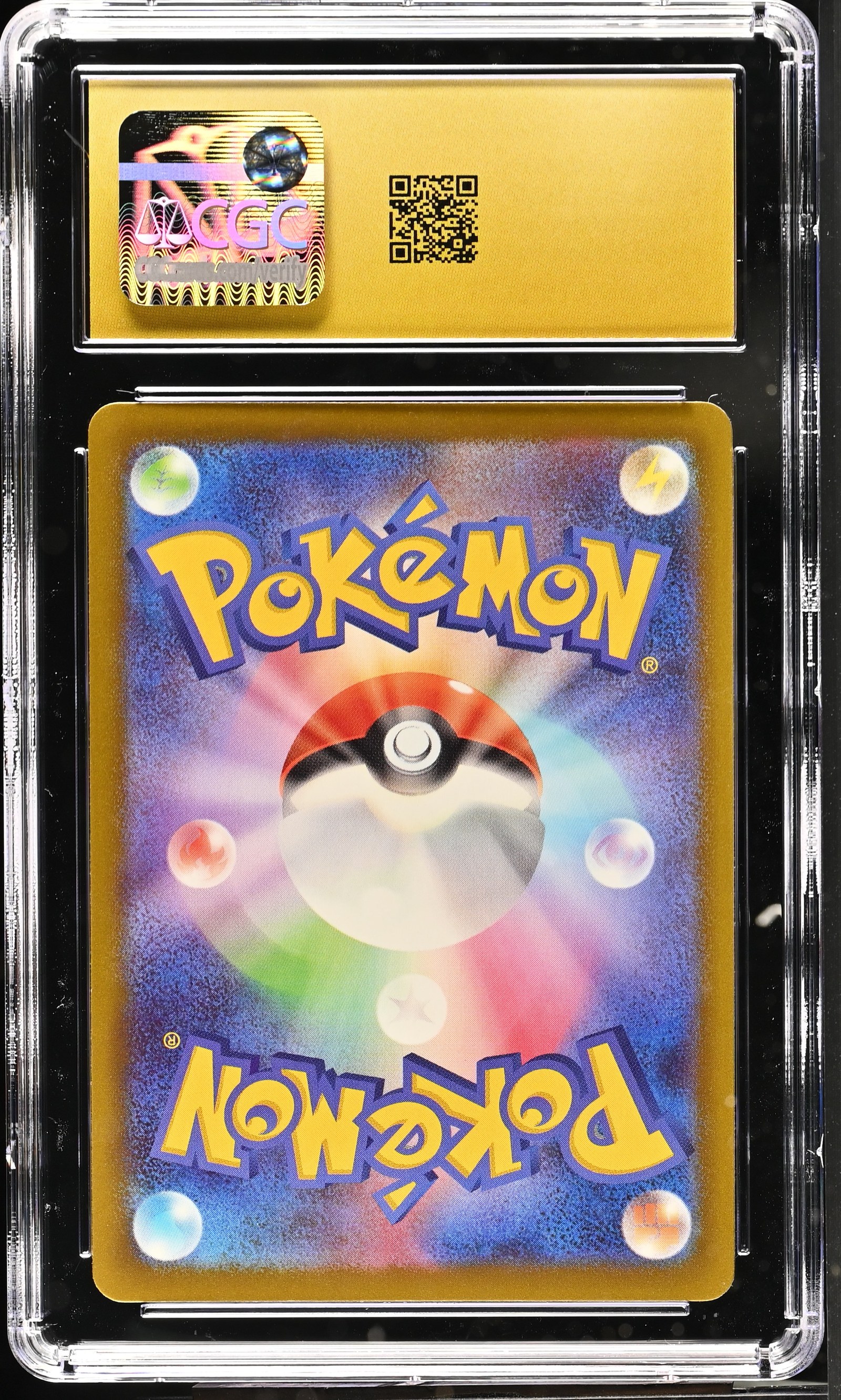 Mega Lucario ex #228/193 Japanese Mega Dream Ex CGC Pristine 10 Pokemon Graded Slab — back