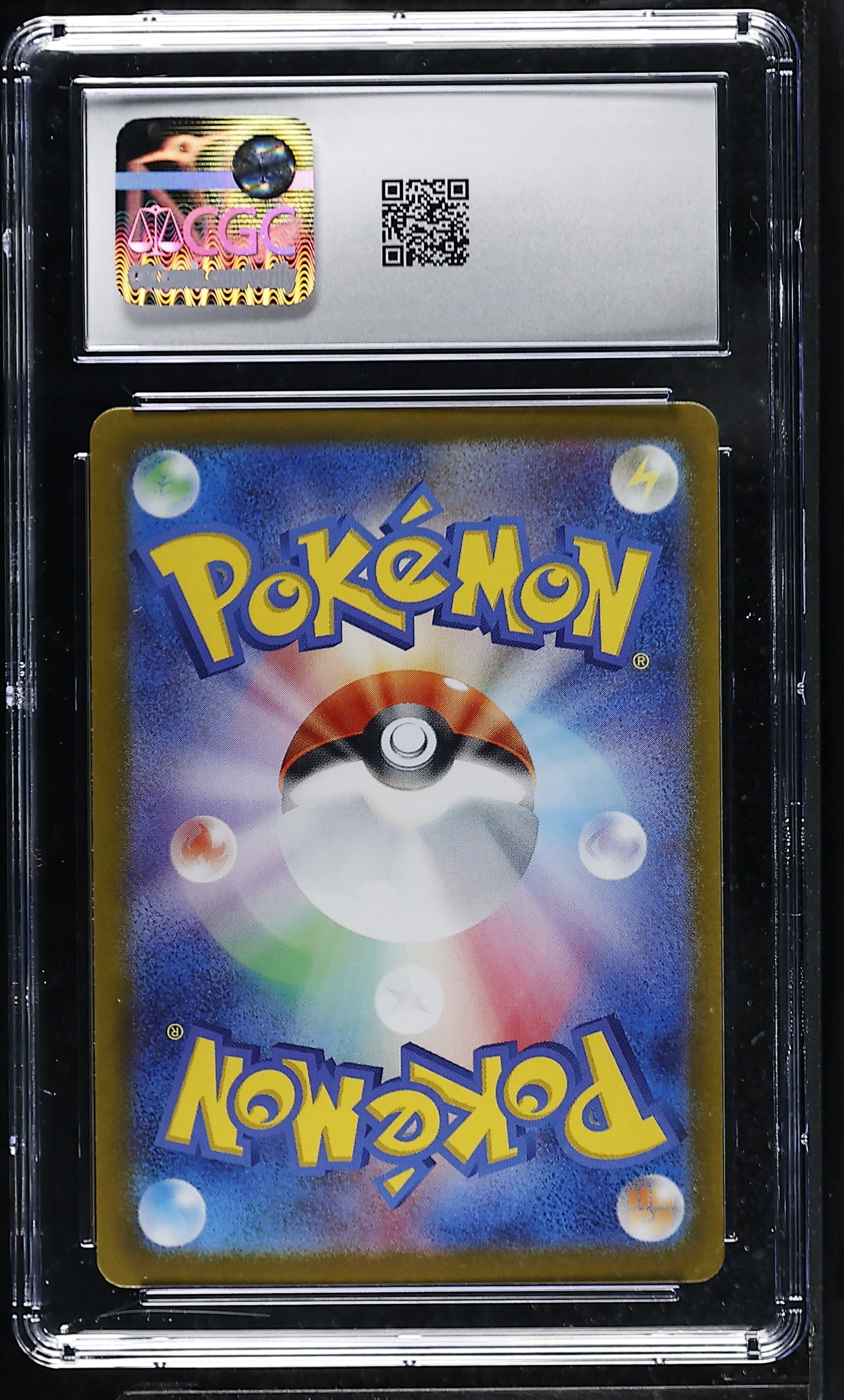 Dragonair #182/165 Japanese 151 CGC Gem Mint 10 Pokemon Graded Slab — back