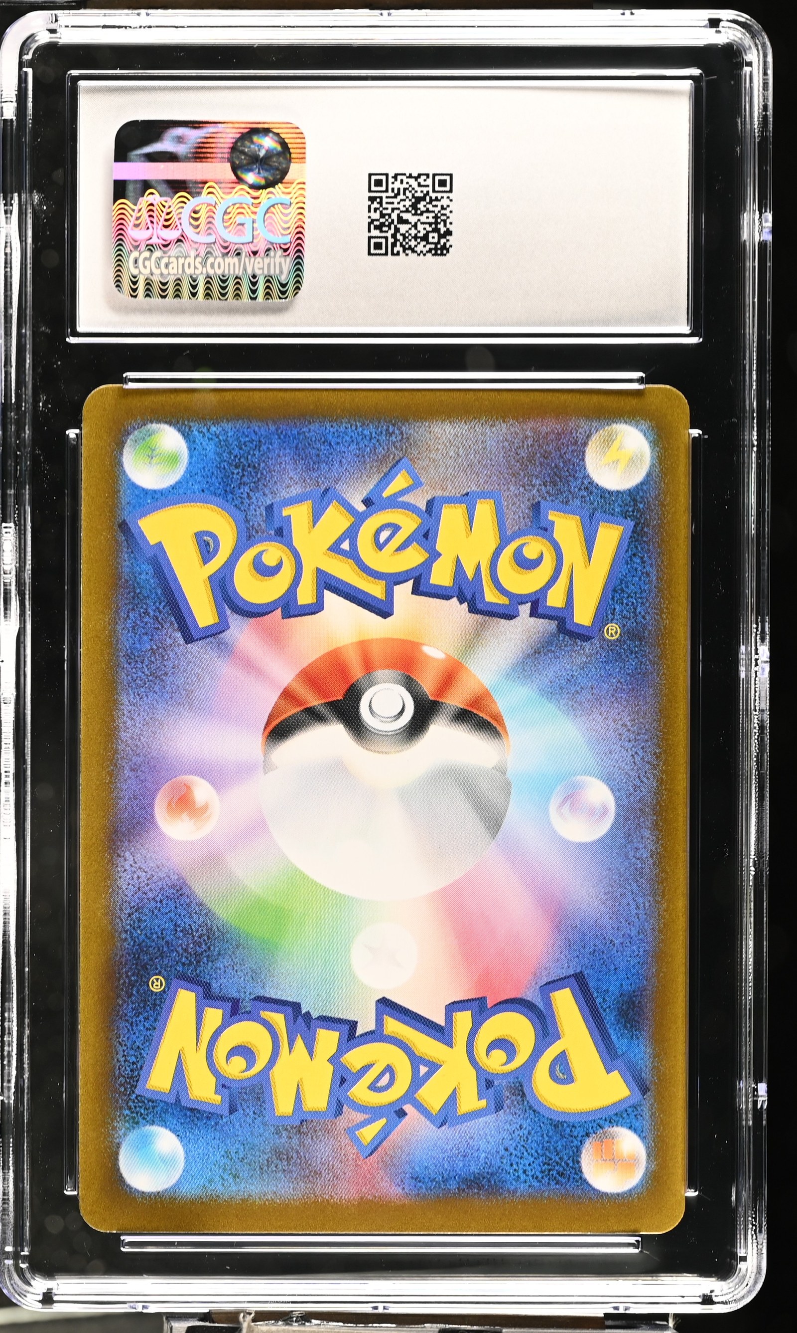 Dragapult ex #221/187 Japanese Terastal Festival CGC Gem Mint 10 Pokemon Graded Slab — back