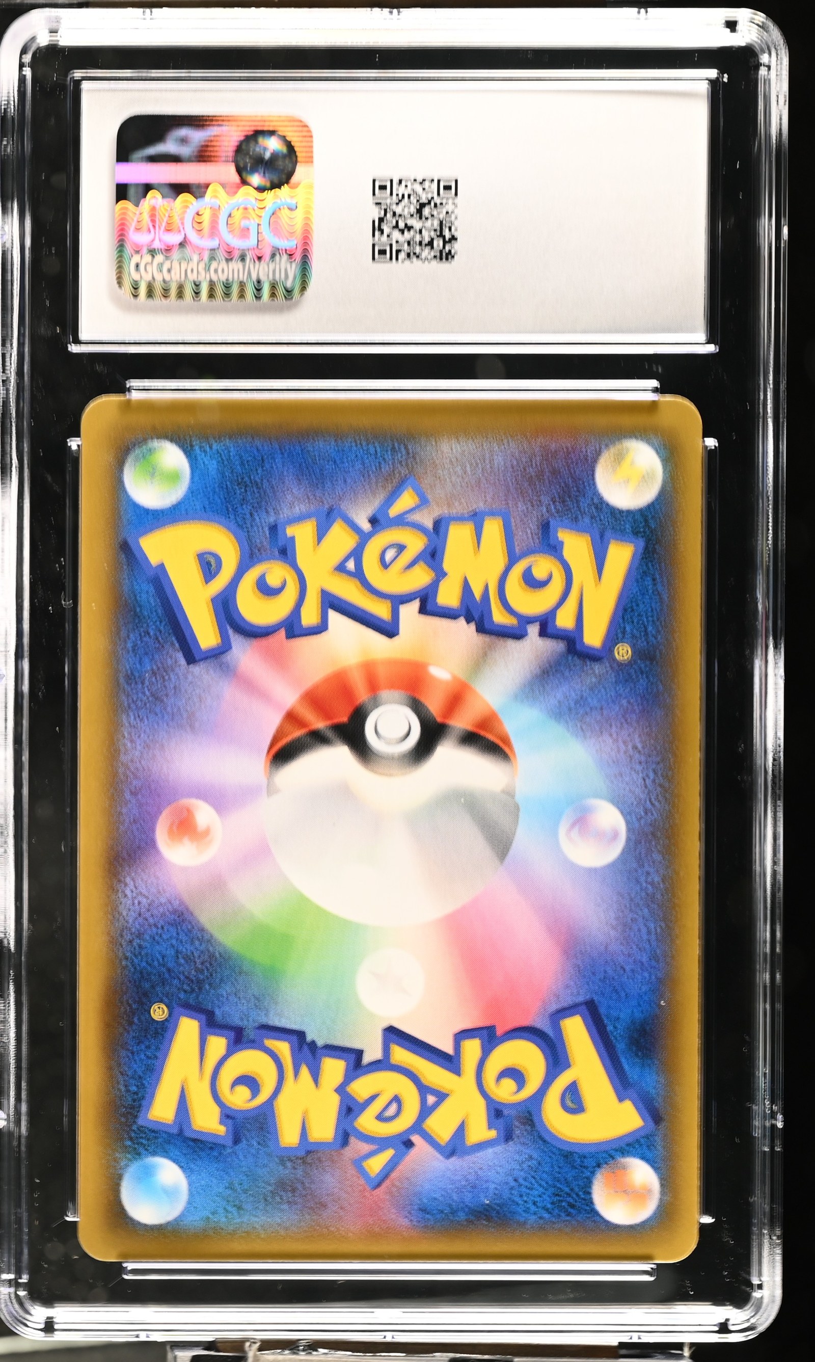 Greninja GX #033/150 Japanese Gx Ultra Shiny CGC Gem Mint 10 Pokemon Graded Slab — back
