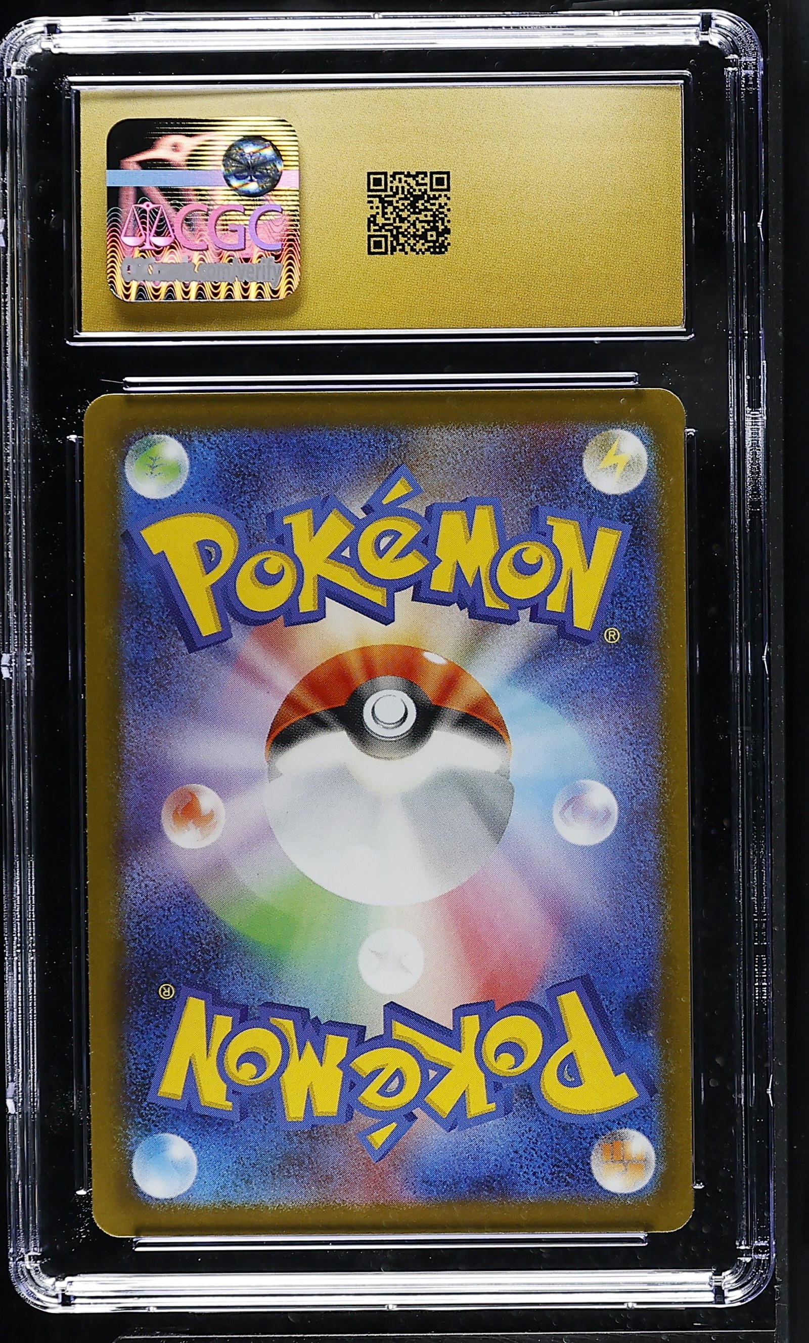Gengar #049/080 Japanese Nihil Zero CGC Pristine 10 Pokemon Graded Slab — back
