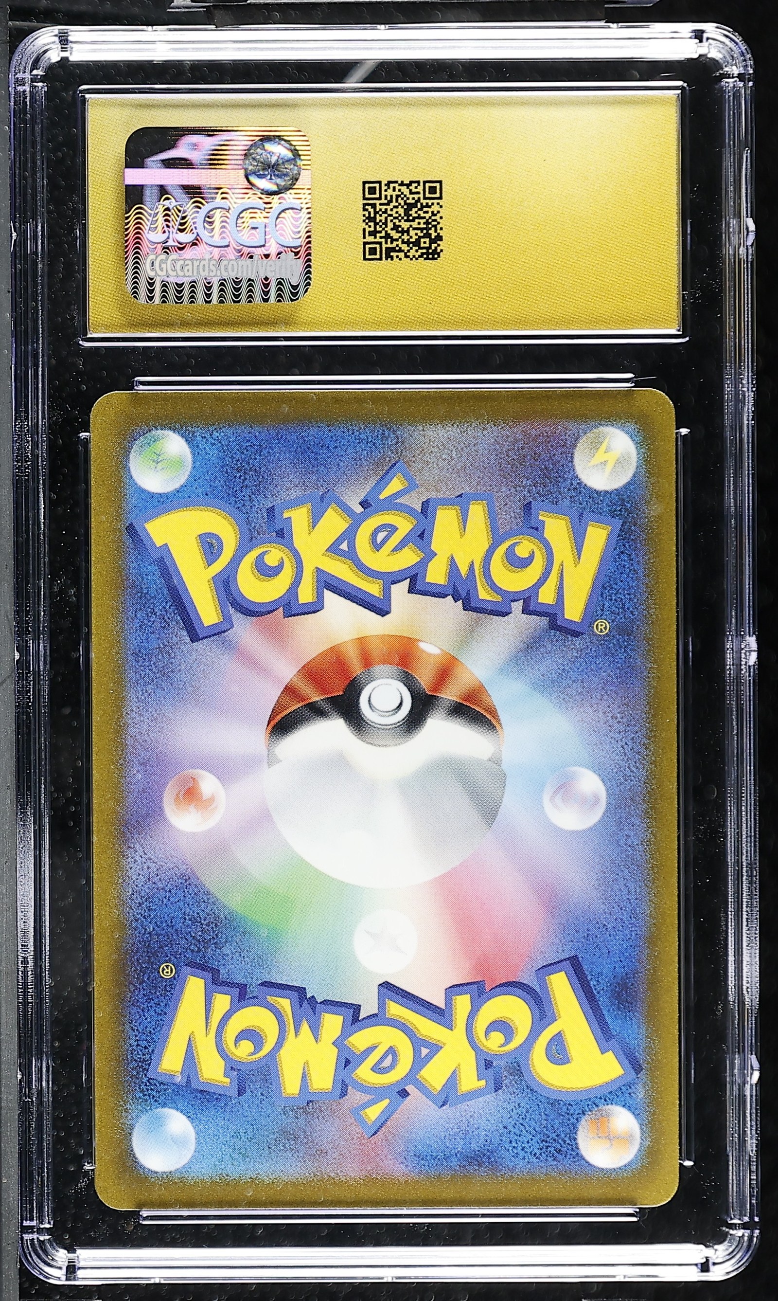 Gloom #109/108 Japanese Ruler Of The Black Flame CGC Pristine 10 Pokemon Graded Slab — back