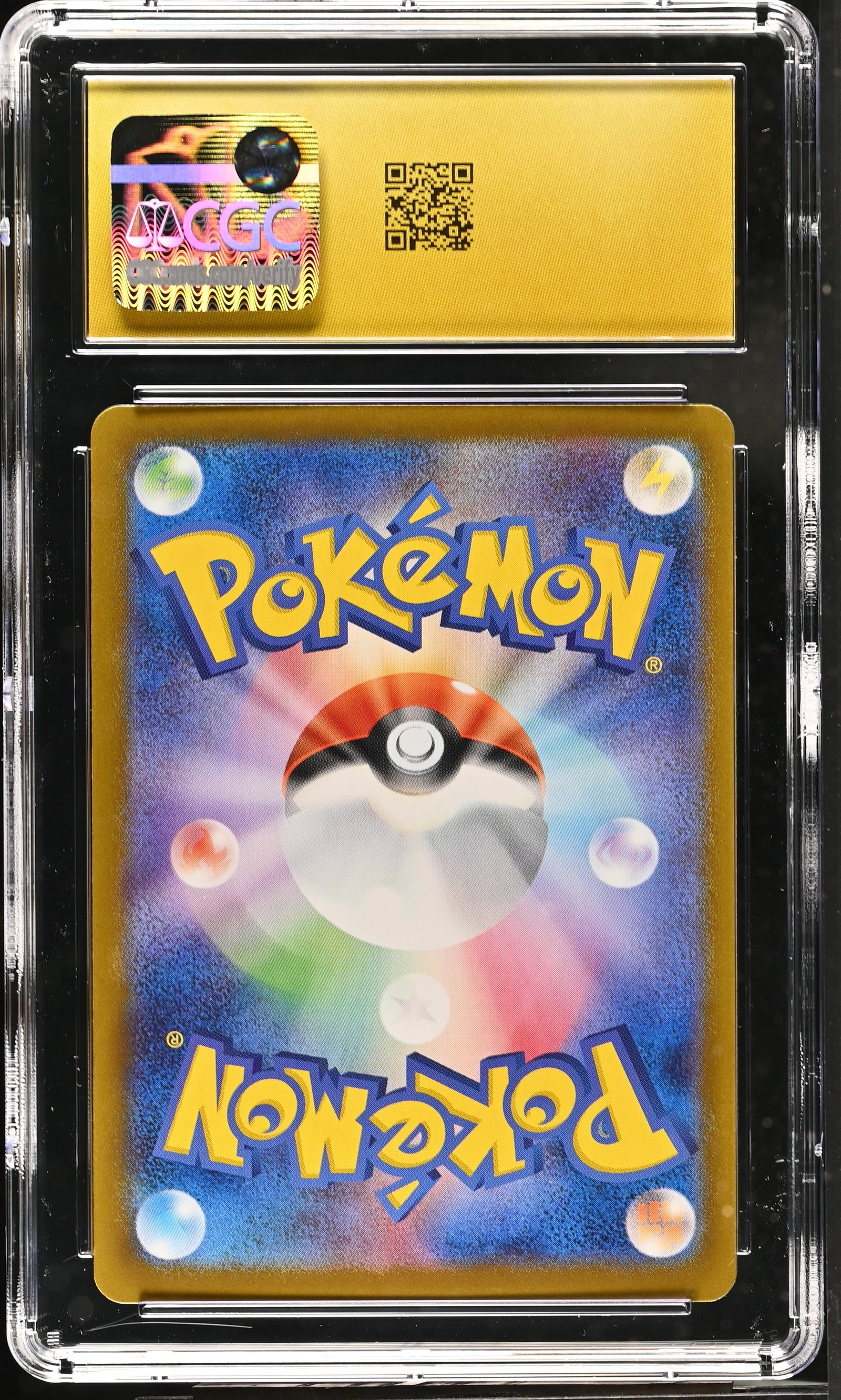 Zamazenta #107/098 Japanese Glory Of Team Rocket CGC Pristine 10 Pokemon Graded Slab — back