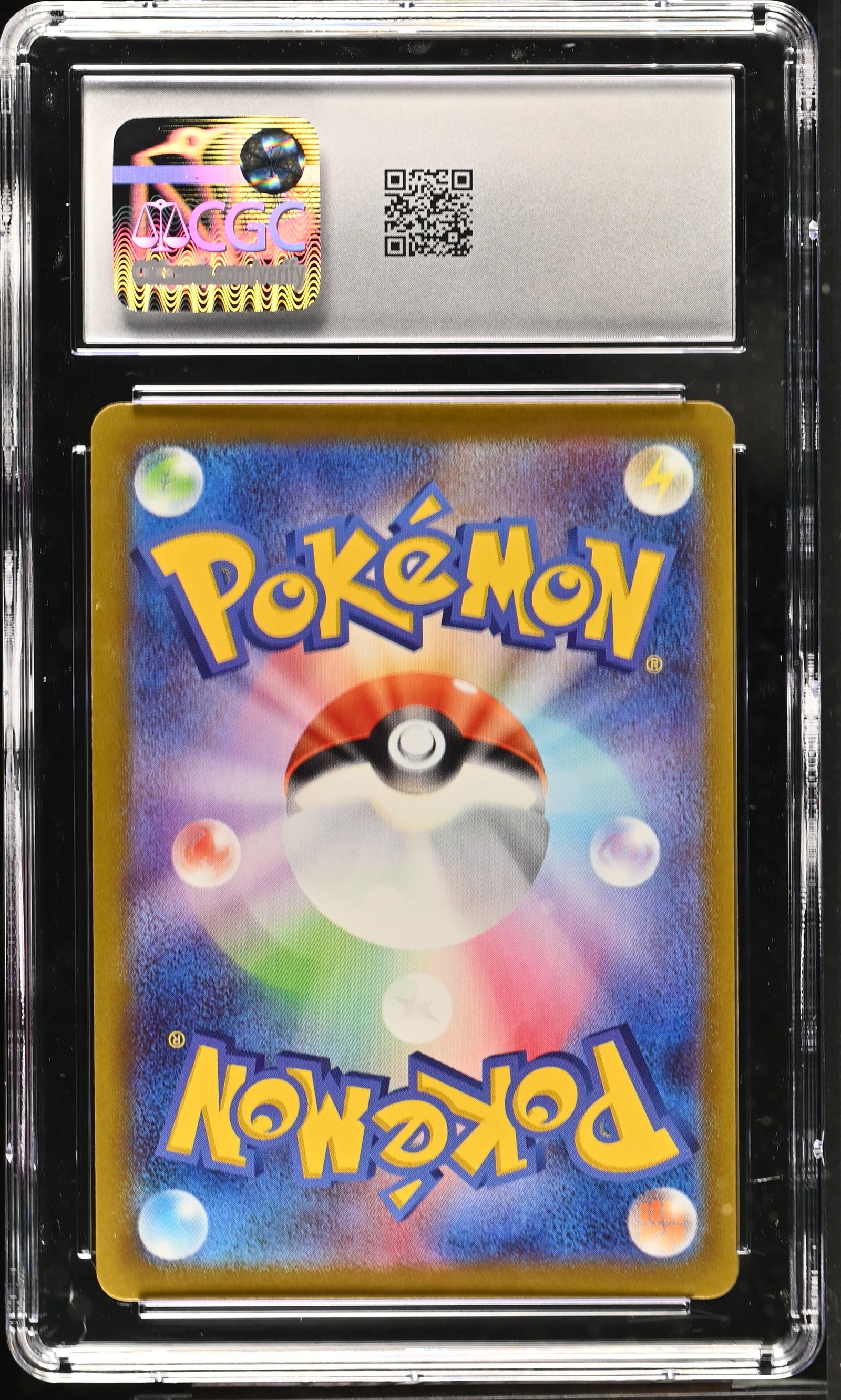 Gengar #023/071 Japanese Dark Phantasma CGC Gem Mint 10 Pokemon Graded Slab — back
