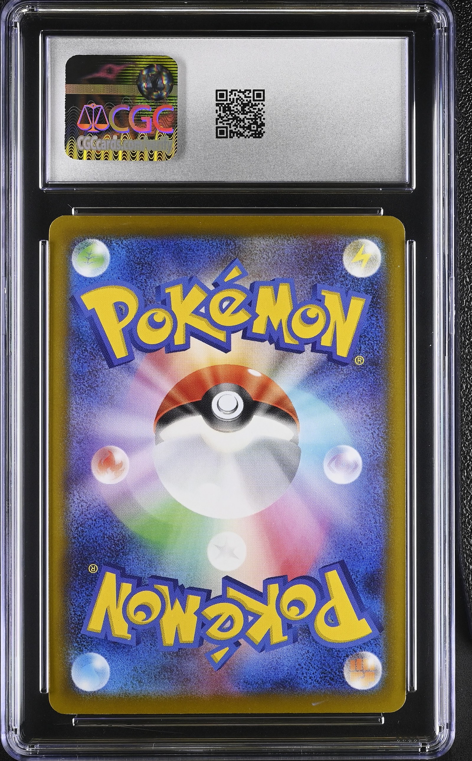 Team Rocket's Mimikyu #042/098 Japanese Glory Of Team Rocket CGC Gem Mint 10 Pokemon Graded Slab — back