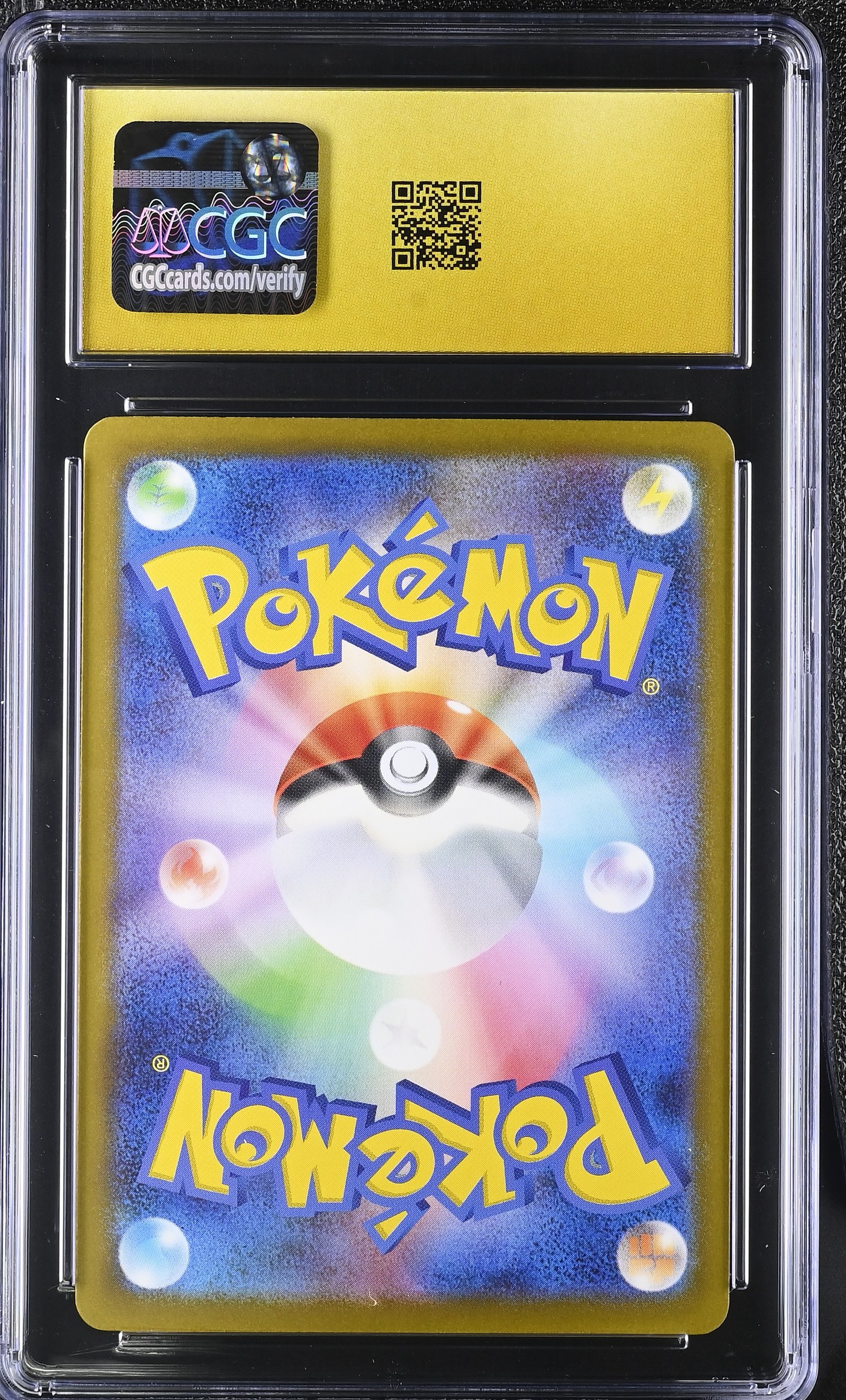 Thievul #089/081 Japanese Abyss Eye CGC Pristine 10 Pokemon Graded Slab — back