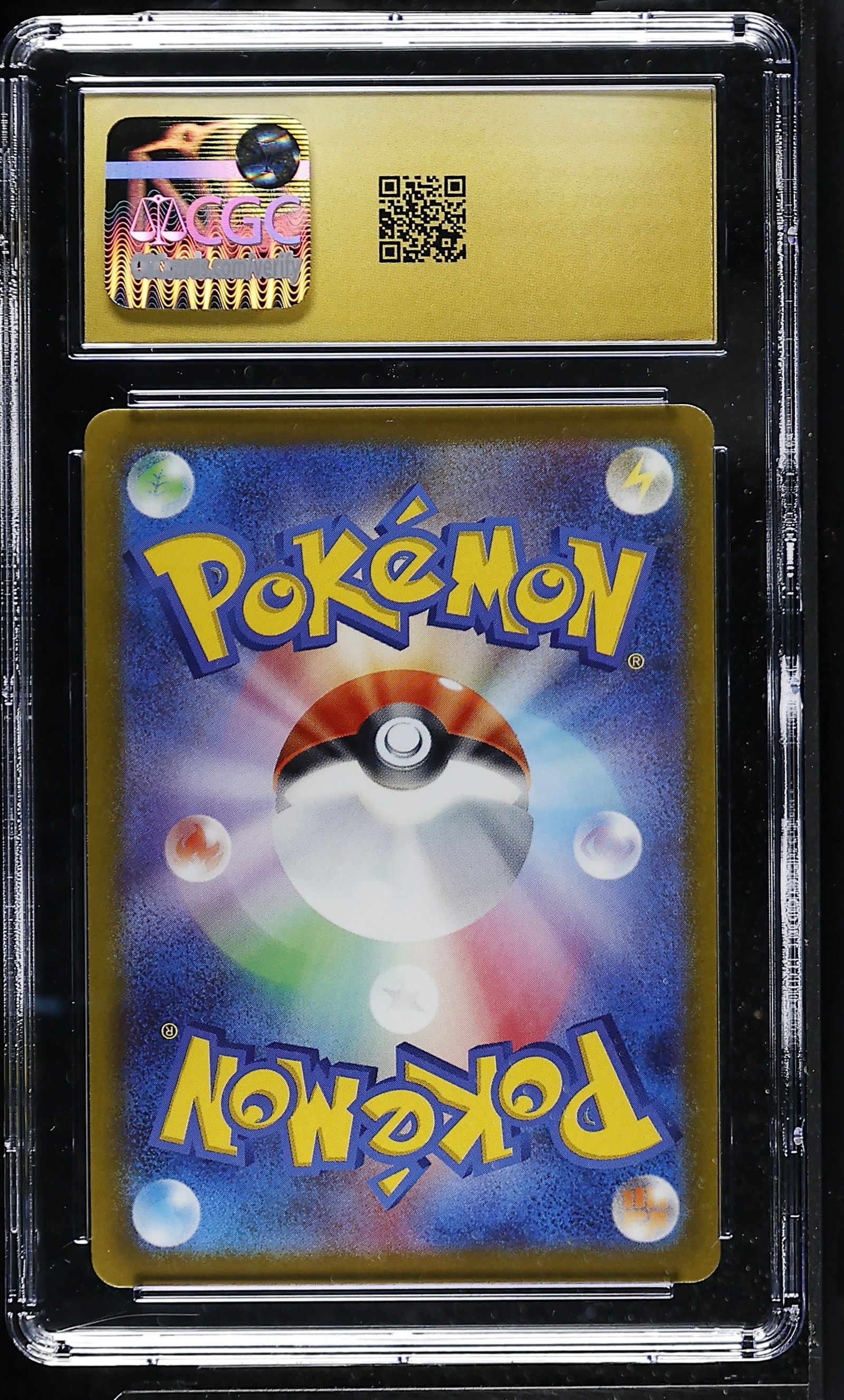 Magnezone V #016/071 Japanese Dark Phantasma CGC Pristine 10 Pokemon Graded Slab — back