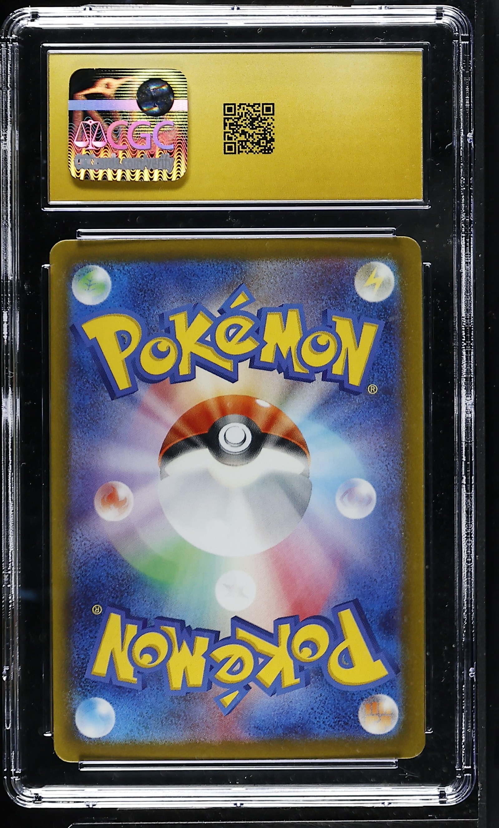 Fennekin #085/083 Japanese Ninja Spinner CGC Pristine 10 Pokemon Graded Slab — back