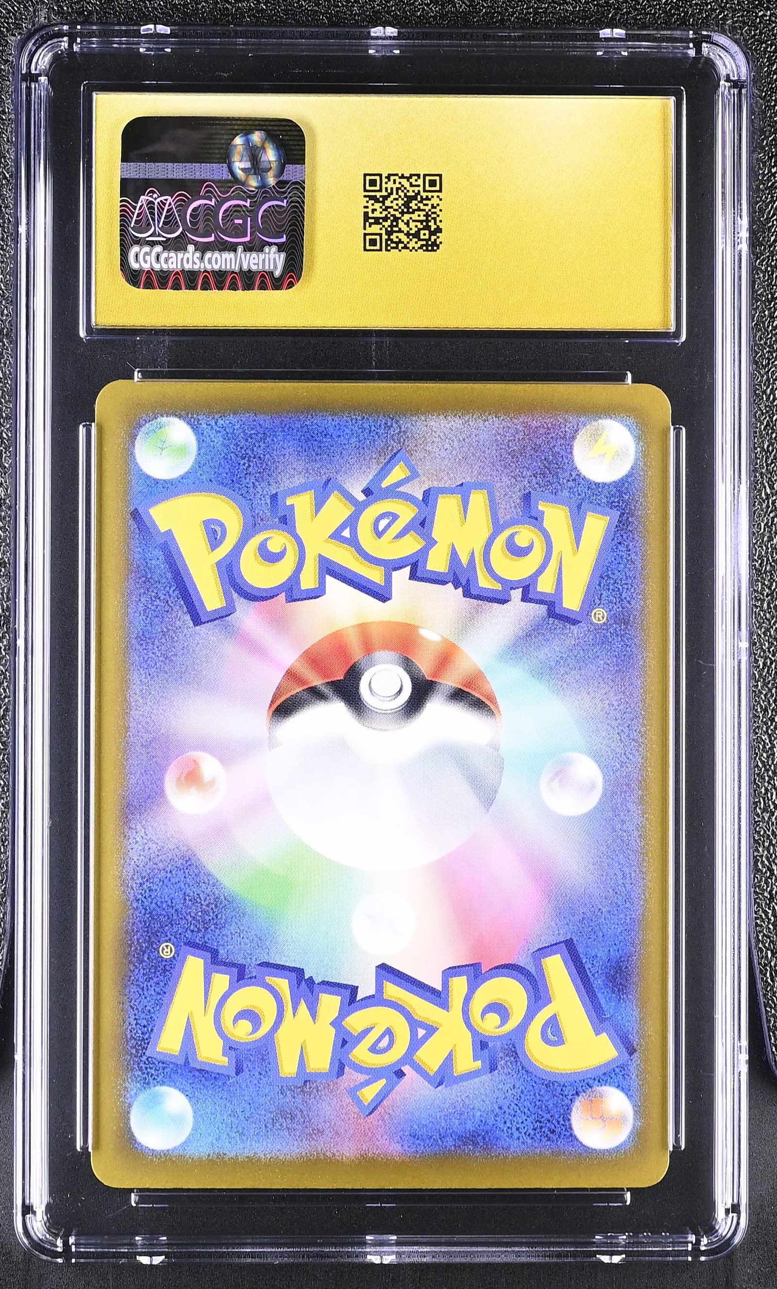 Sliggoo #093/083 Japanese Ninja Spinner CGC Pristine 10 Pokemon Graded Slab — back