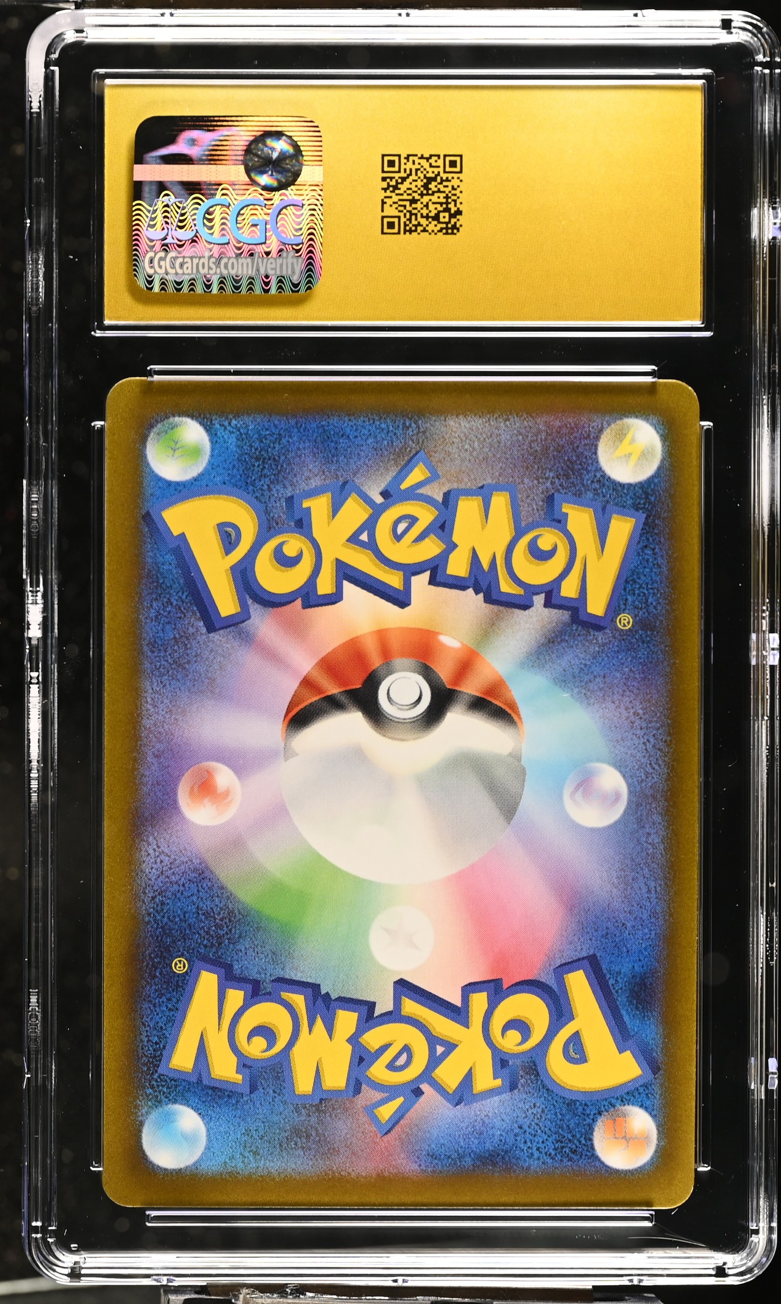 Eevee #050/066 Japanese Crimson Haze CGC Pristine 10 Pokemon Graded Slab — back